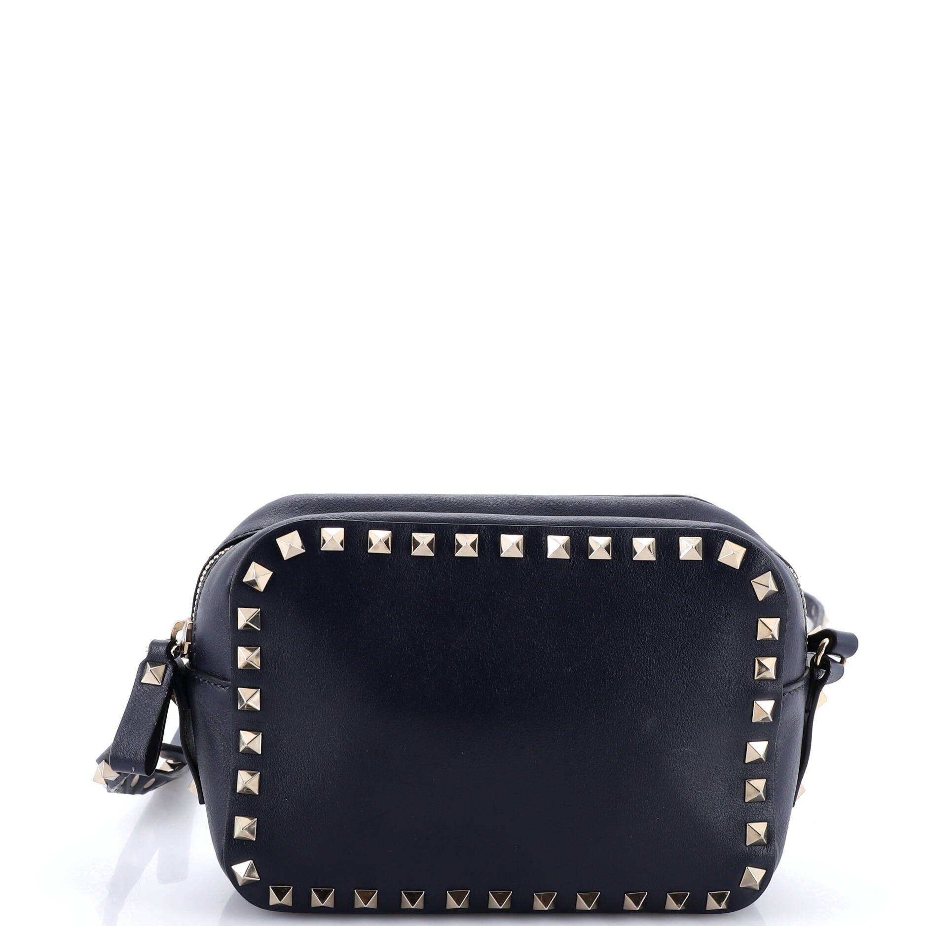 Rockstud Camera Crossbody Bag Leather