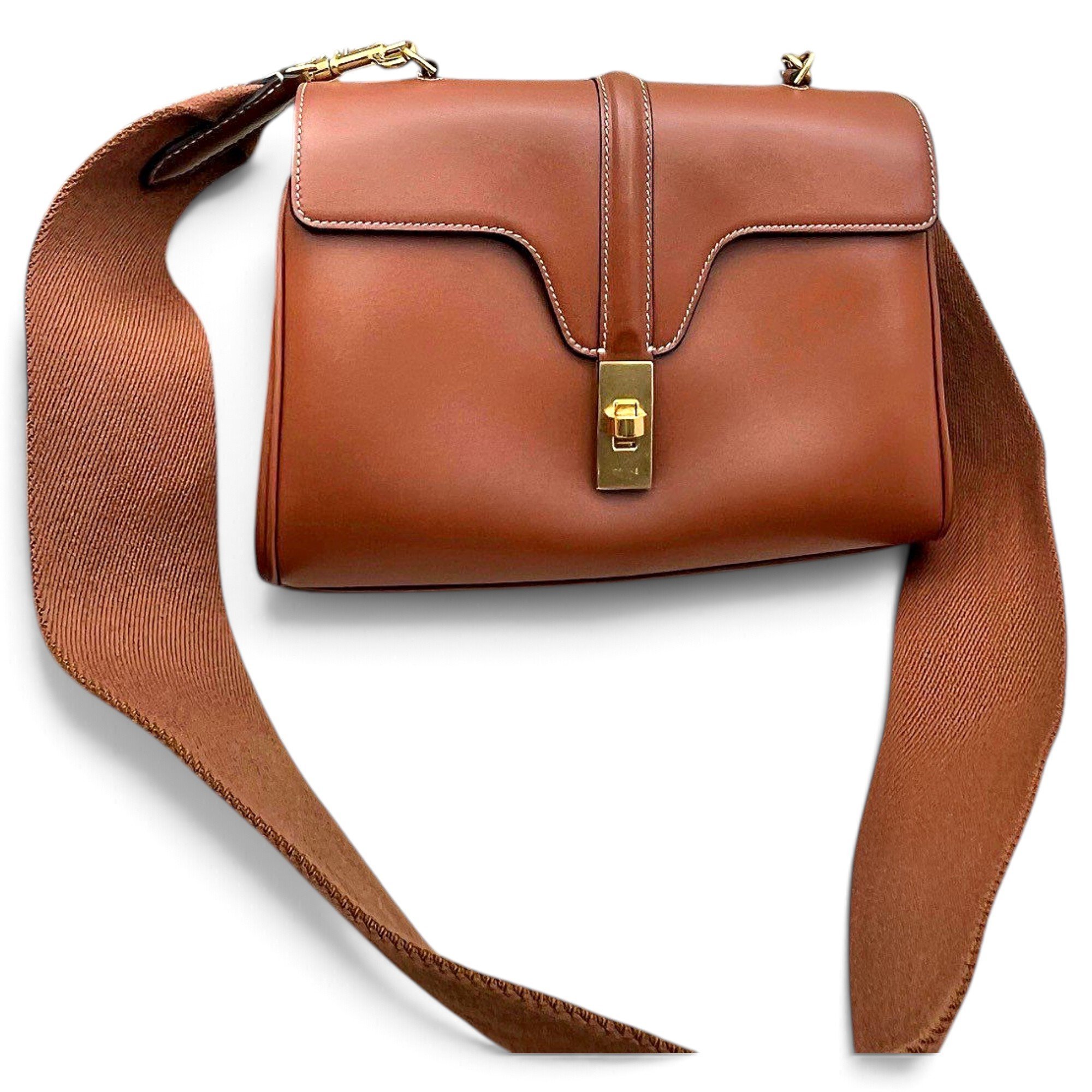 Sac 16 leather handbag