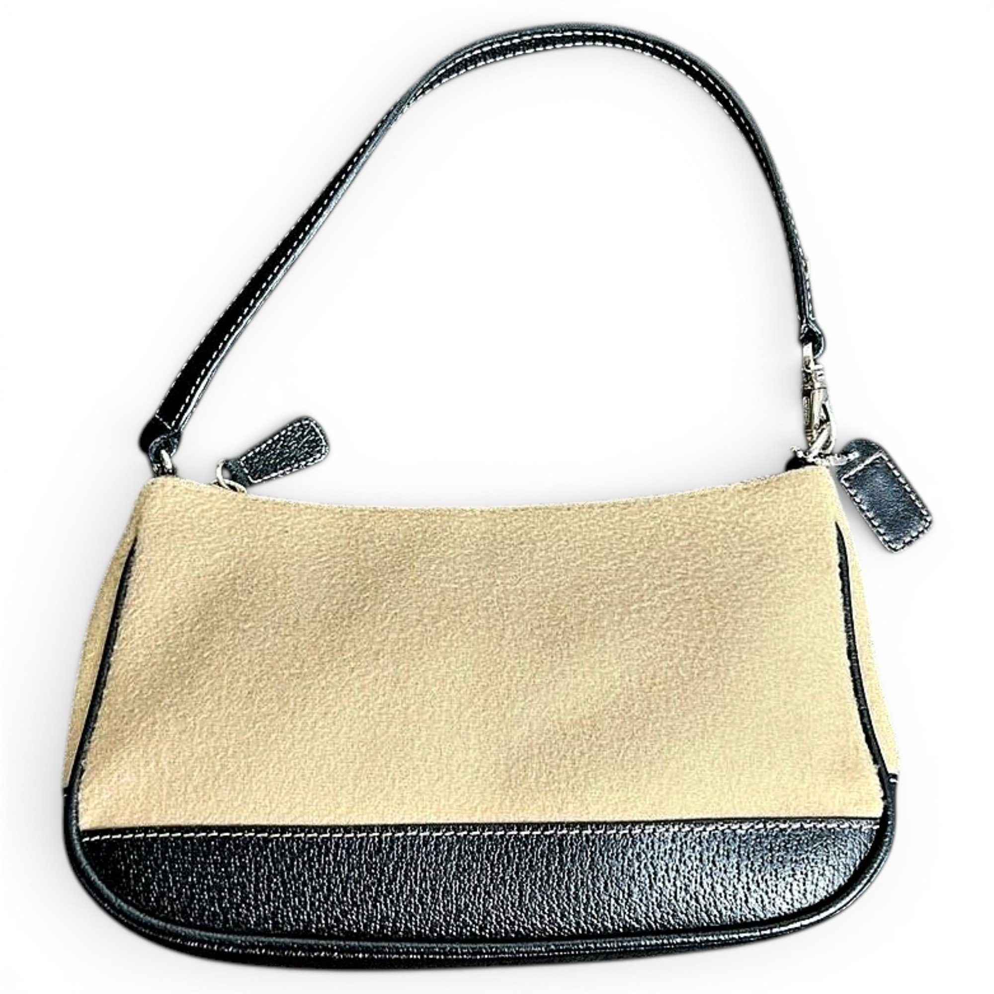 Signature Sufflette wool handbag