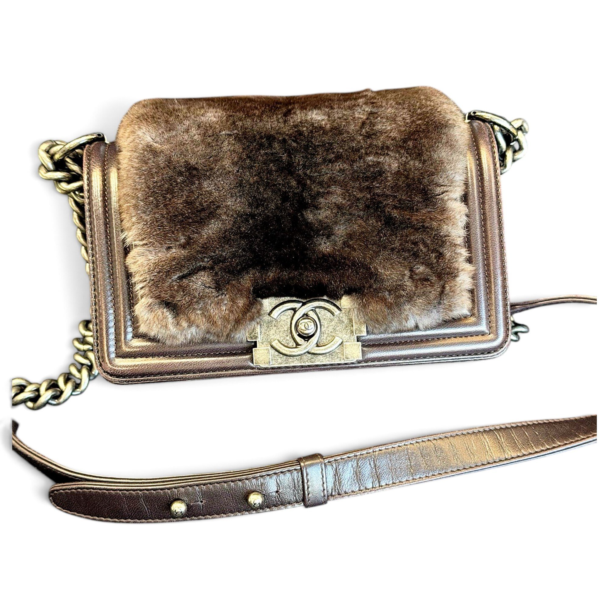 Boy leather handbag