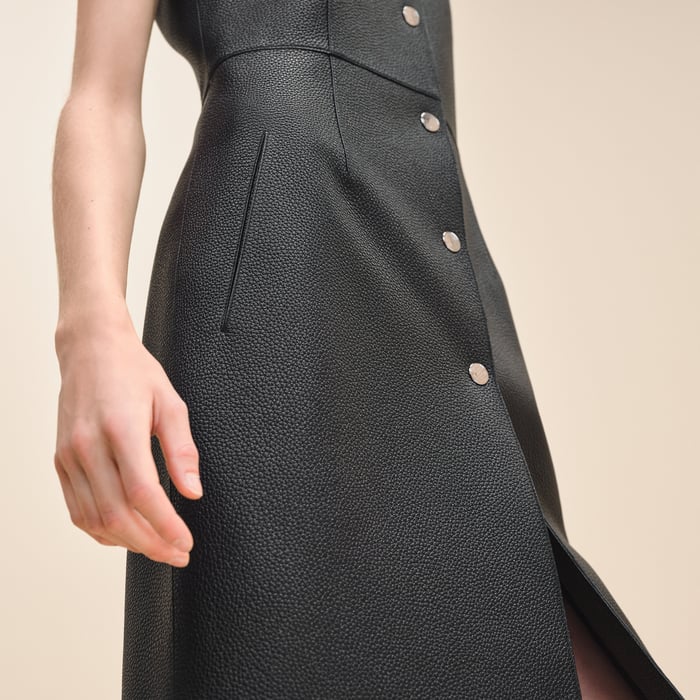Noir Long Vest