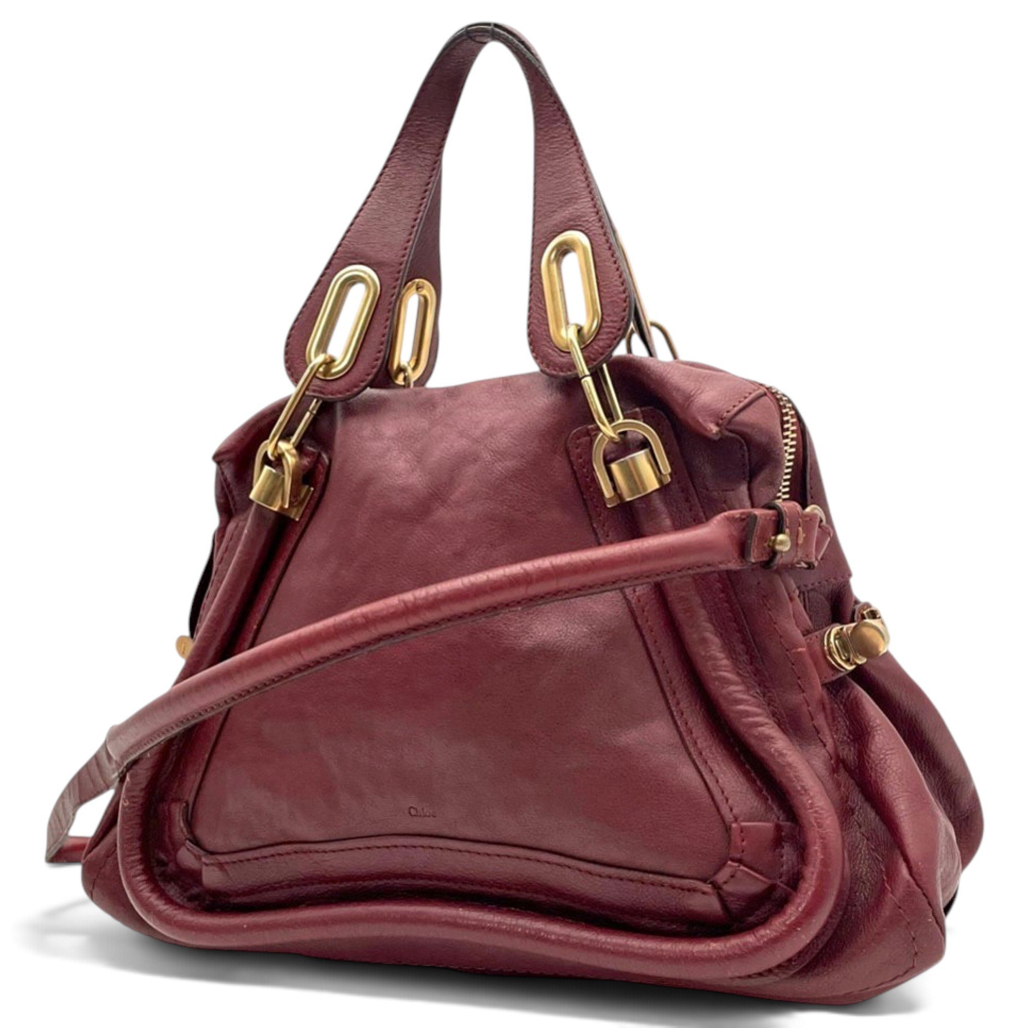 Paraty leather handbag