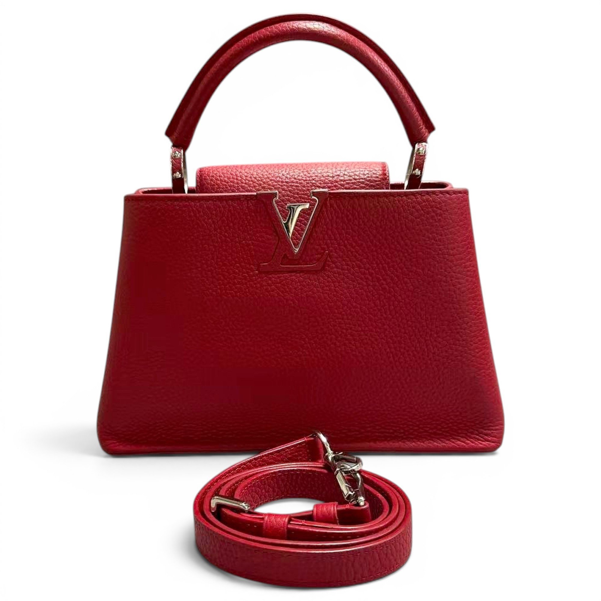 Capucines leather handbag