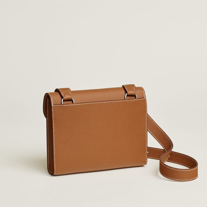 Gold Sac a Depeches 21 Bag