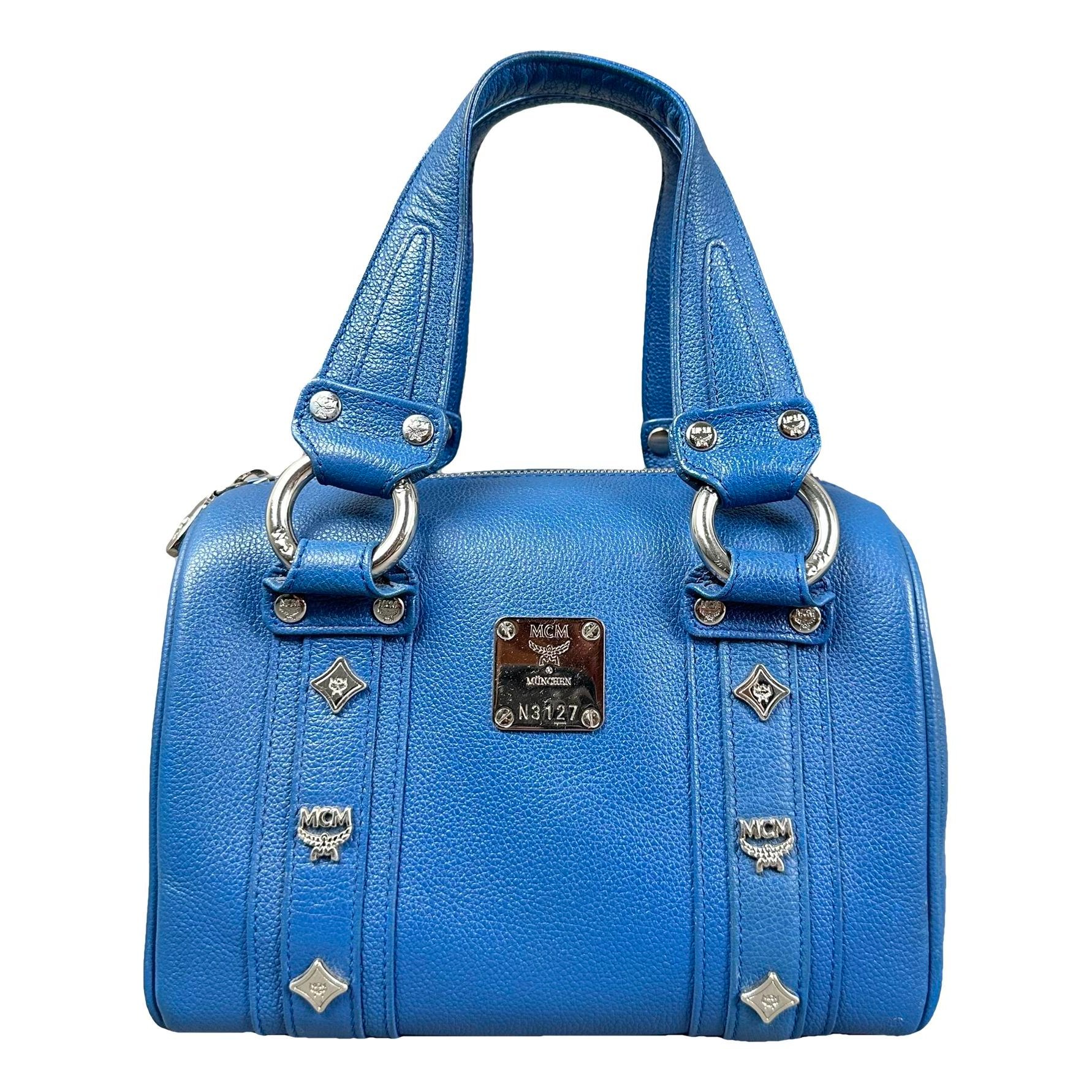 MCM Boston leather handbag