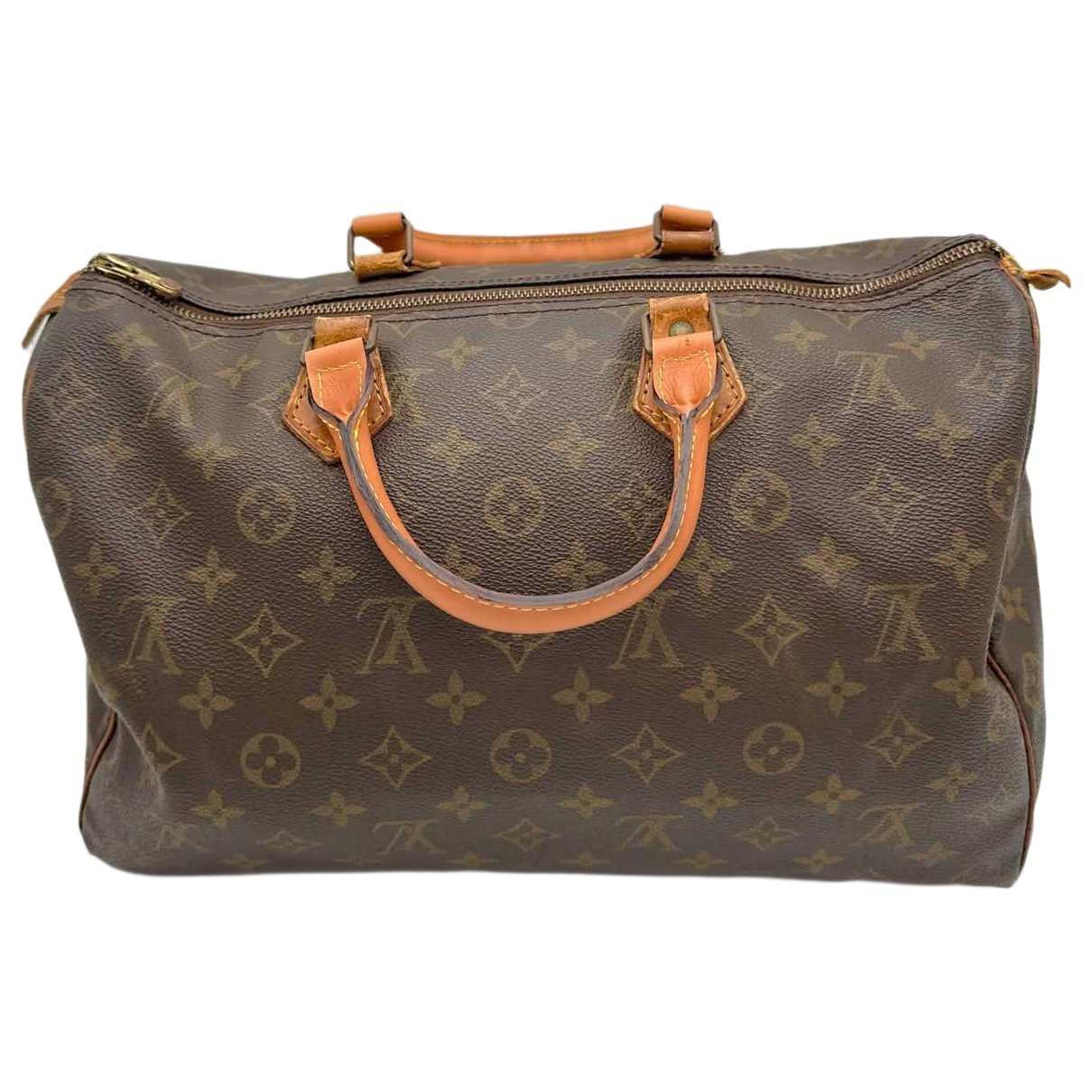 Speedy leather handbag