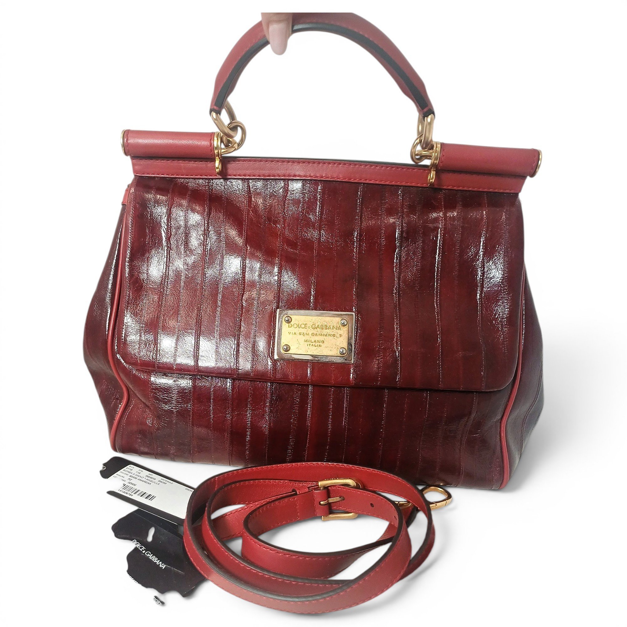 Sicily leather crossbody bag
