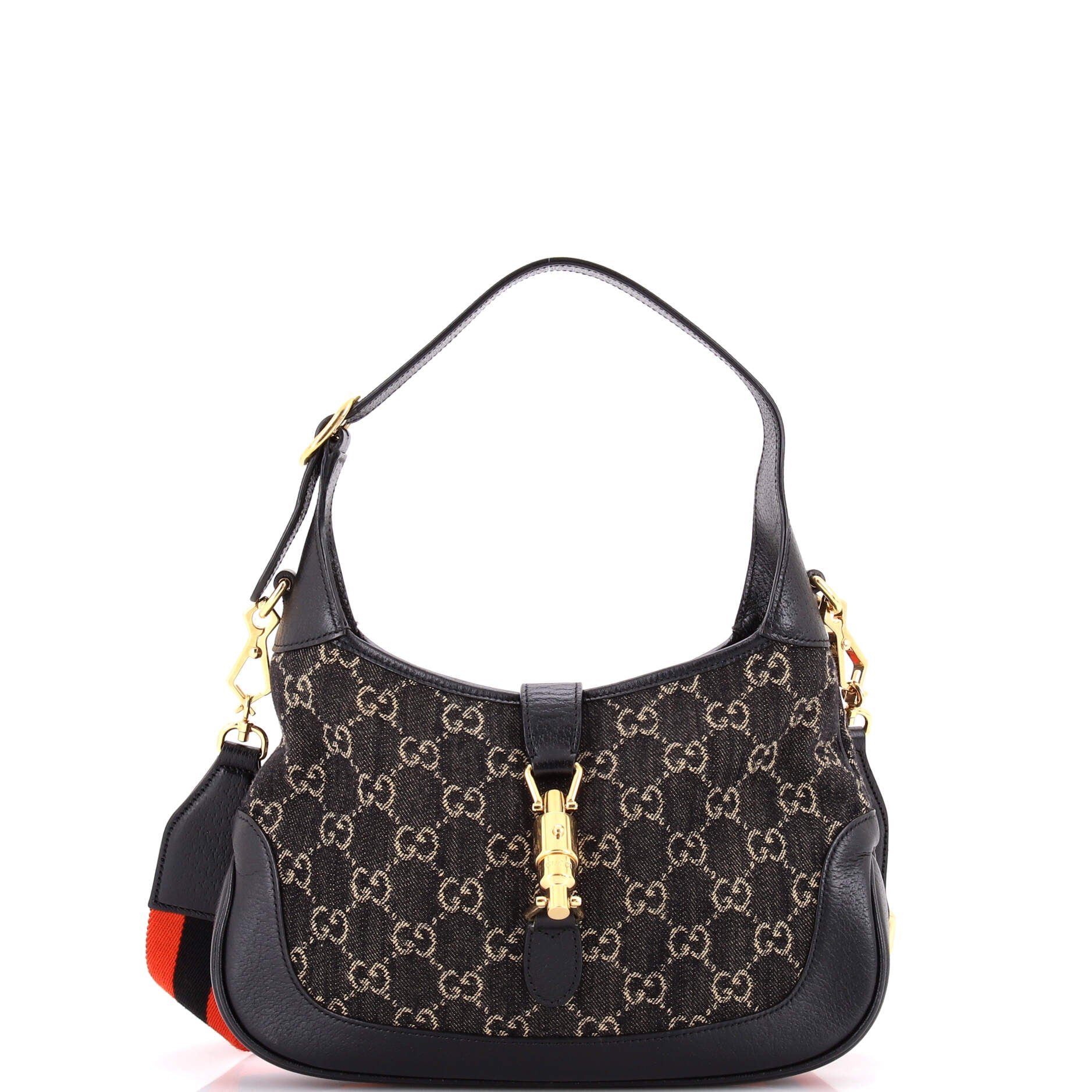 Jackie 1961 Hobo GG Denim Small