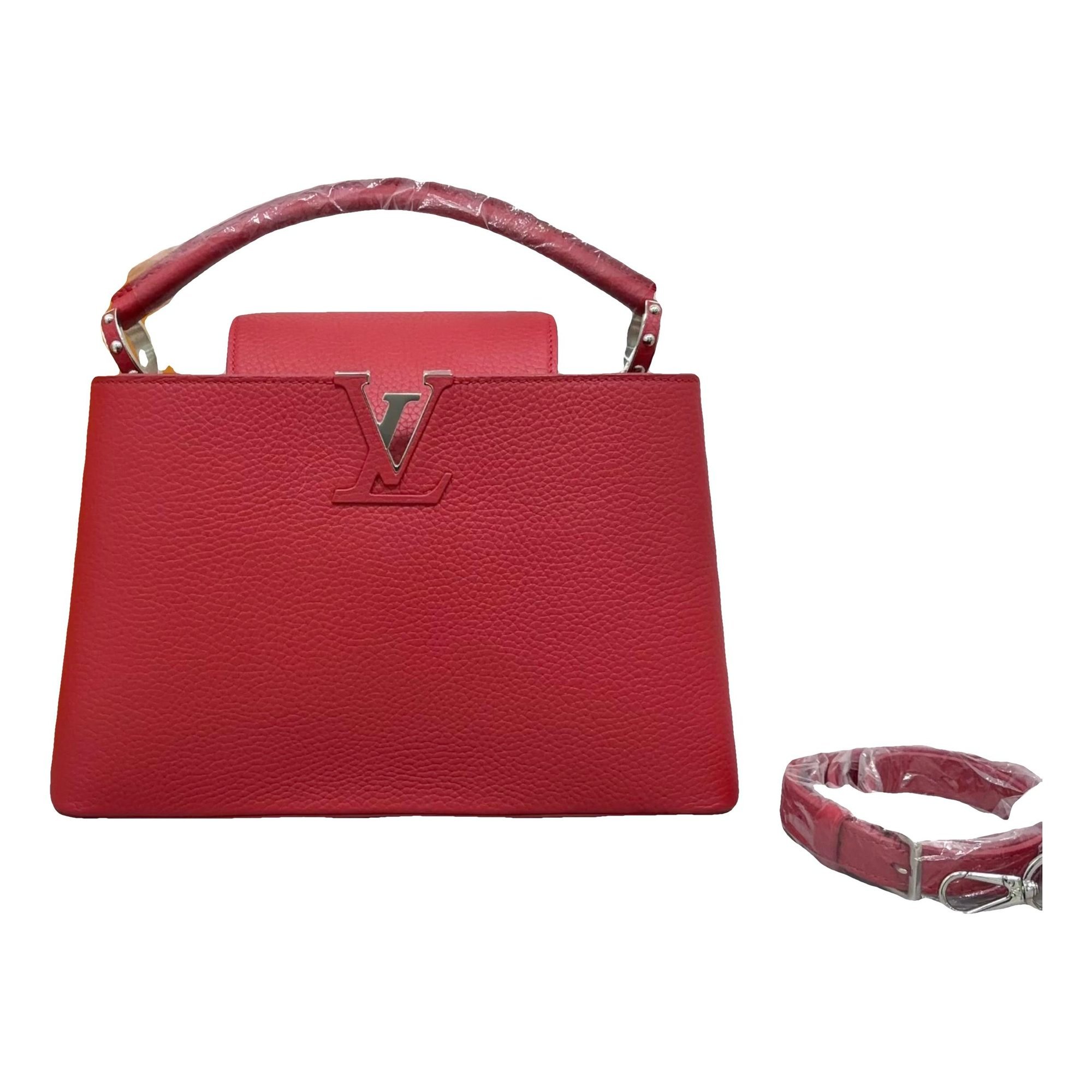 Capucines leather handbag