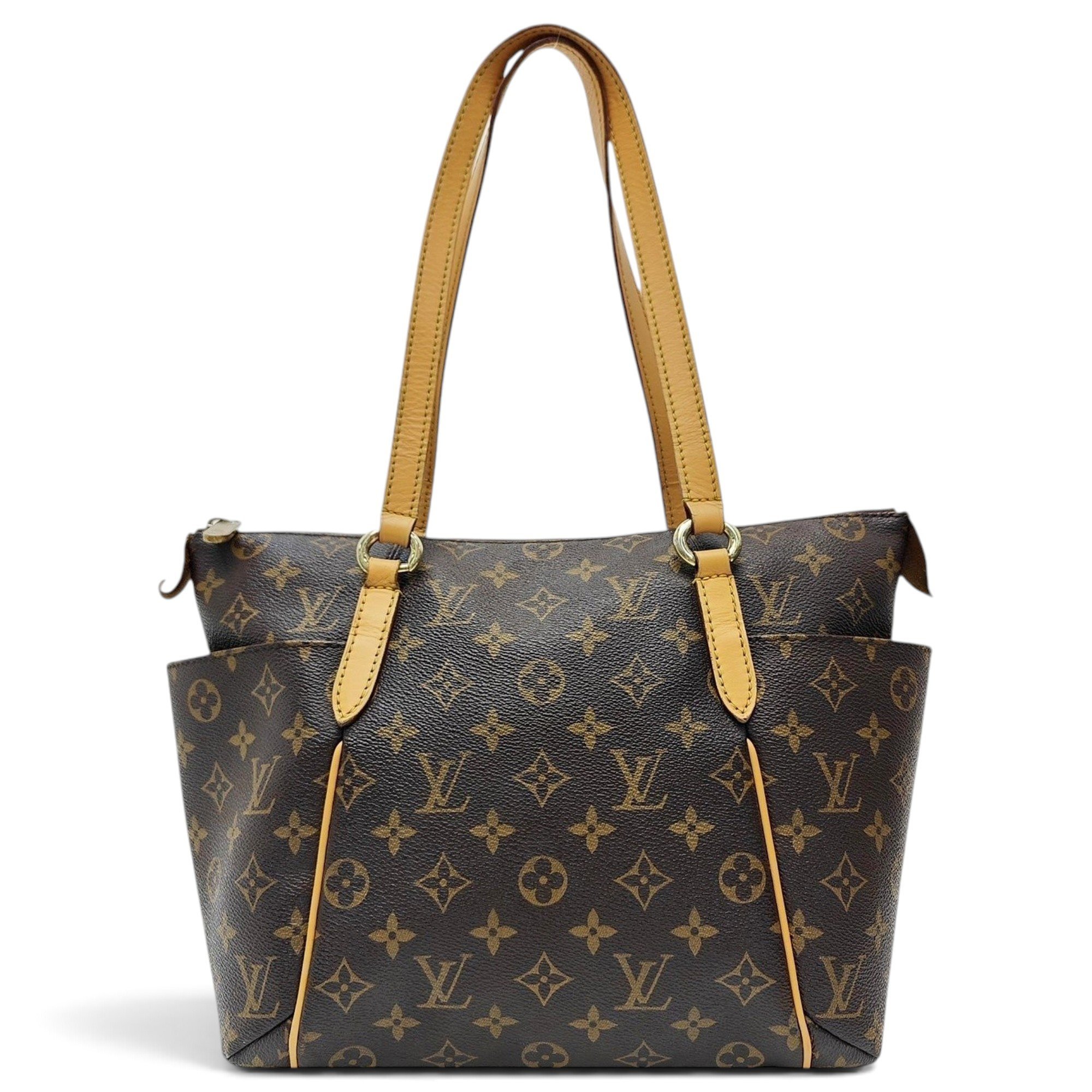 Totally leather handbag