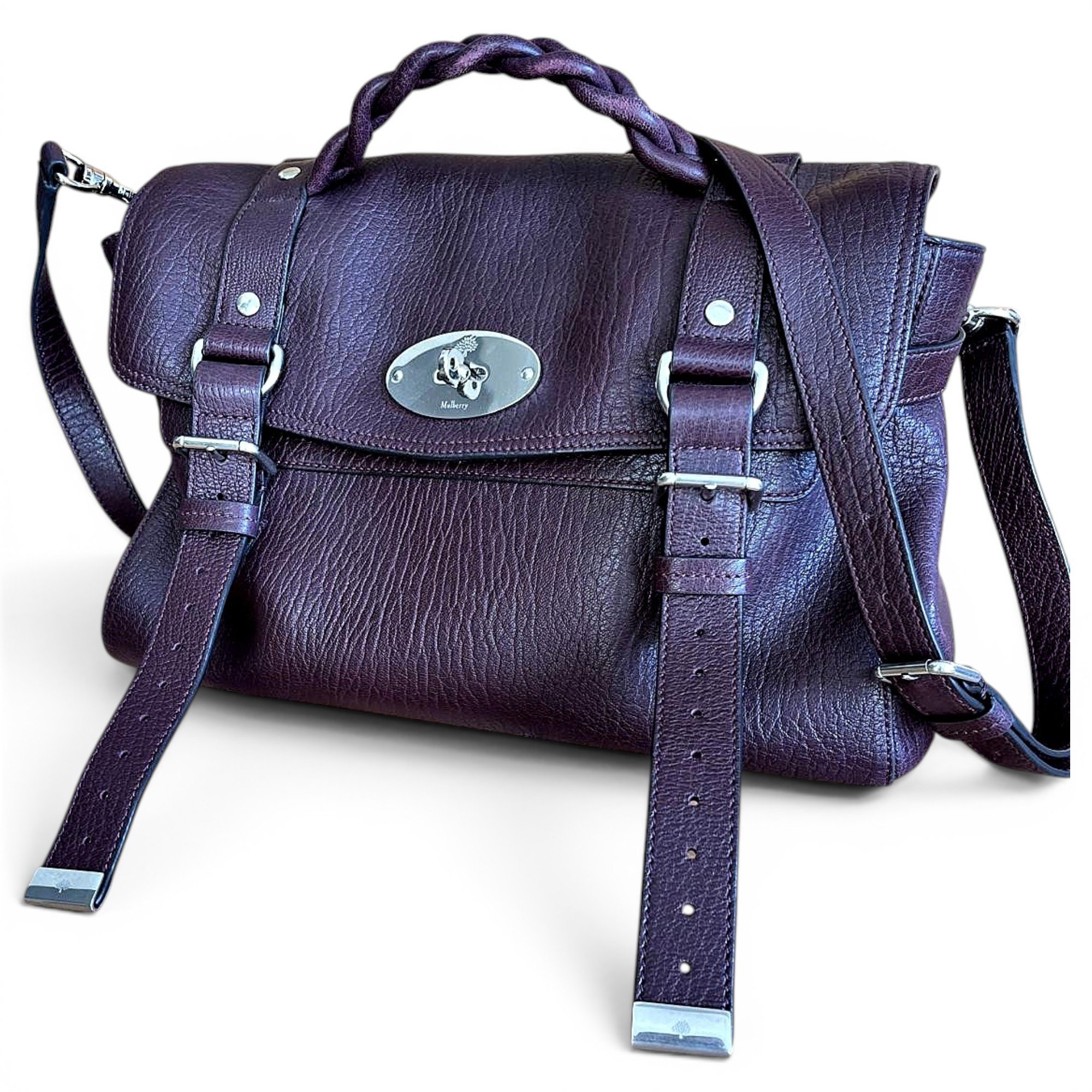 Mulberry Alexa leather handbag
