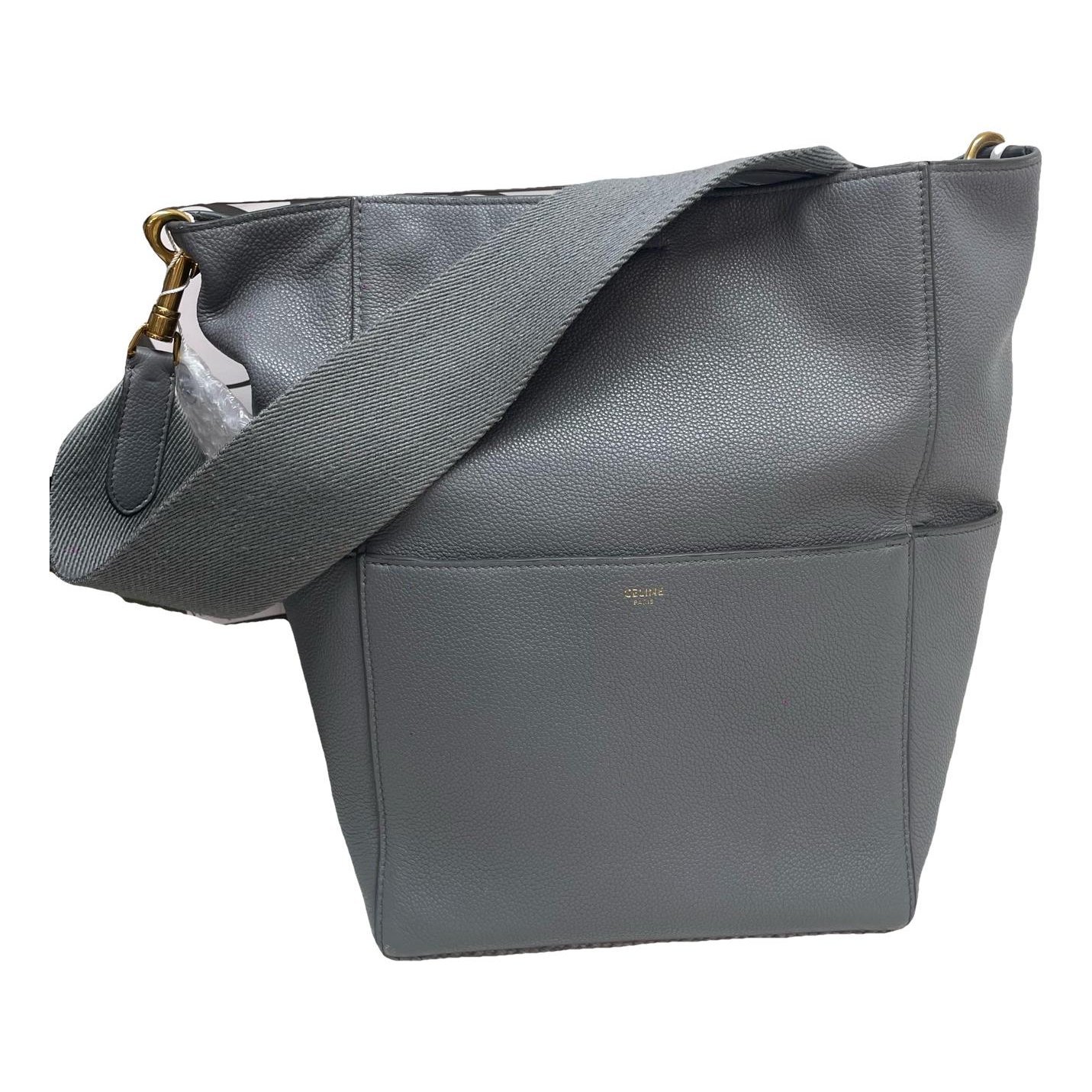Seau Sangle leather tote