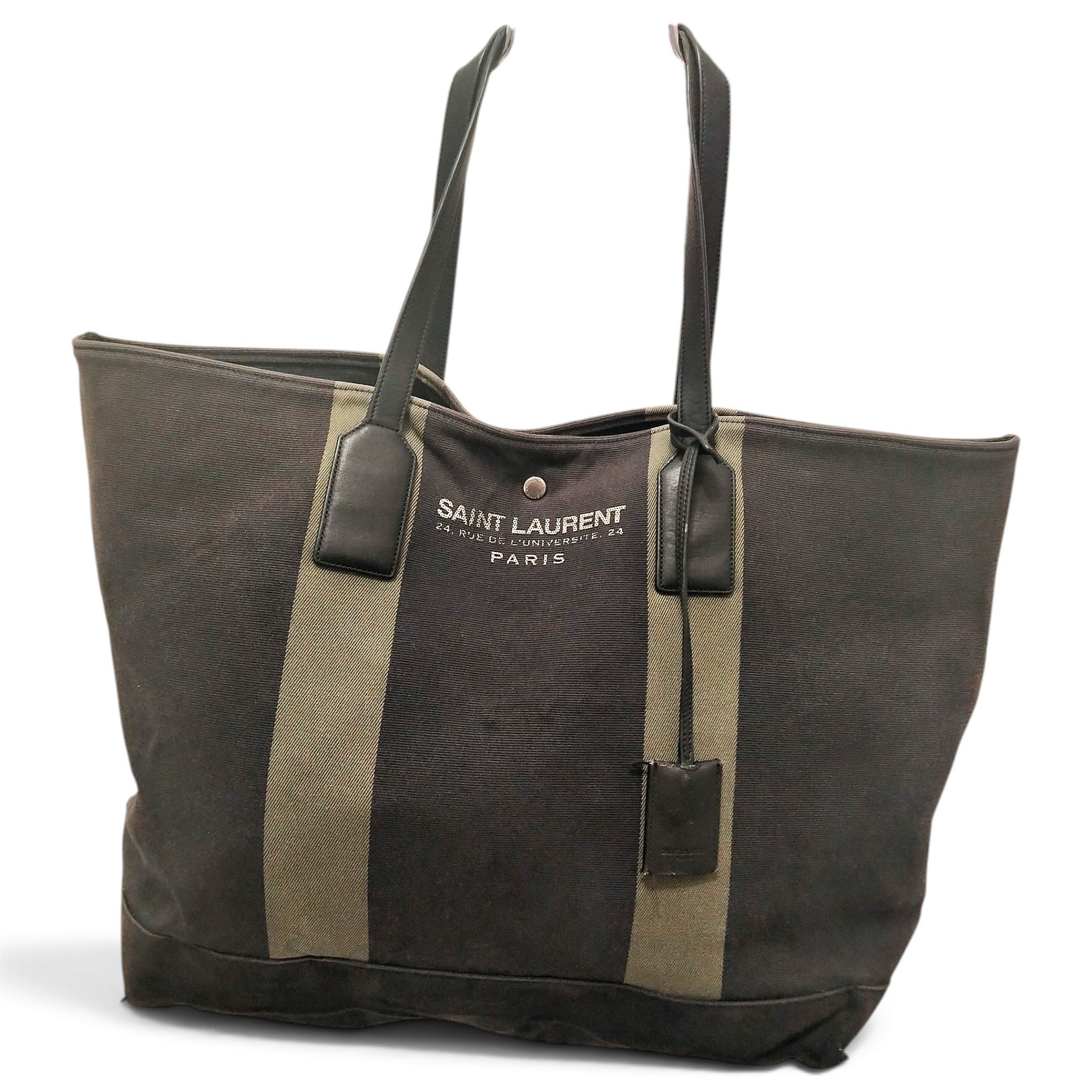 Rive Gauche cloth handbag