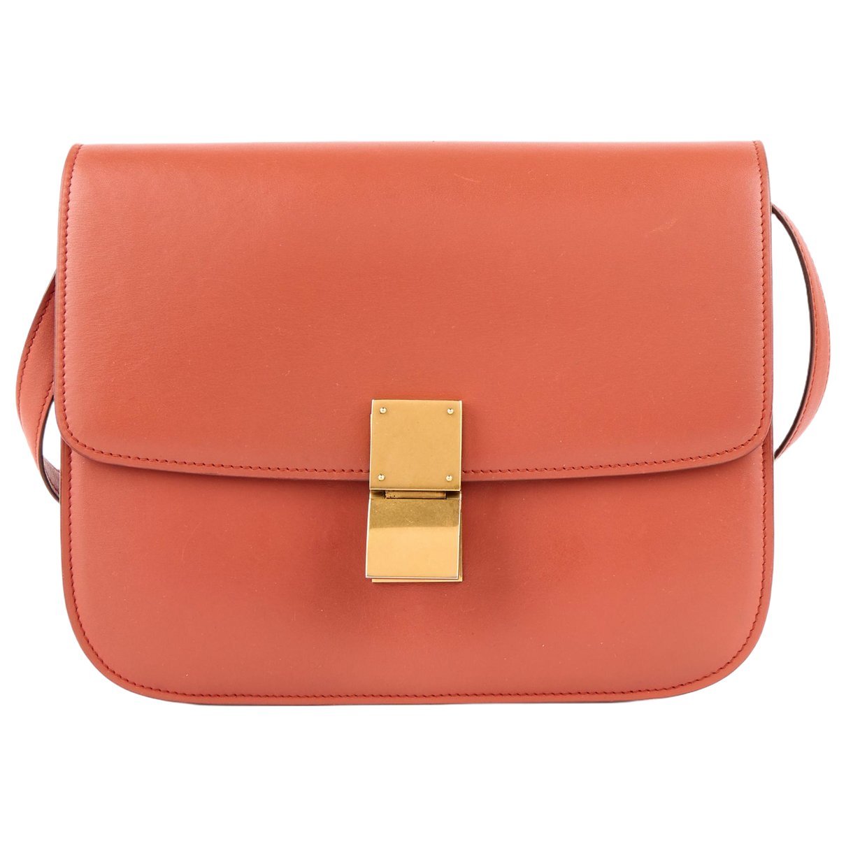 Classic leather crossbody bag