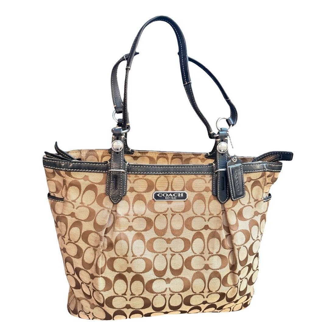 CITY ZIP TOTE cloth handbag