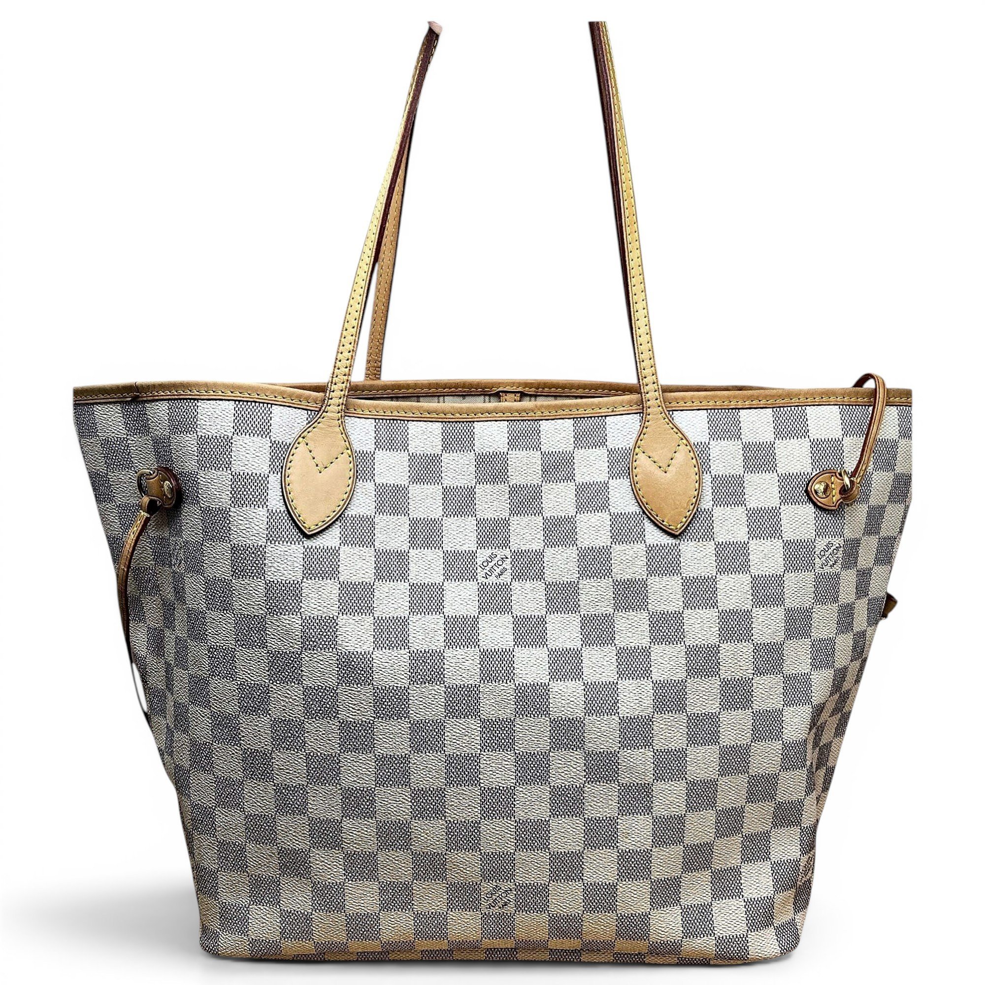 Neverfull leather tote