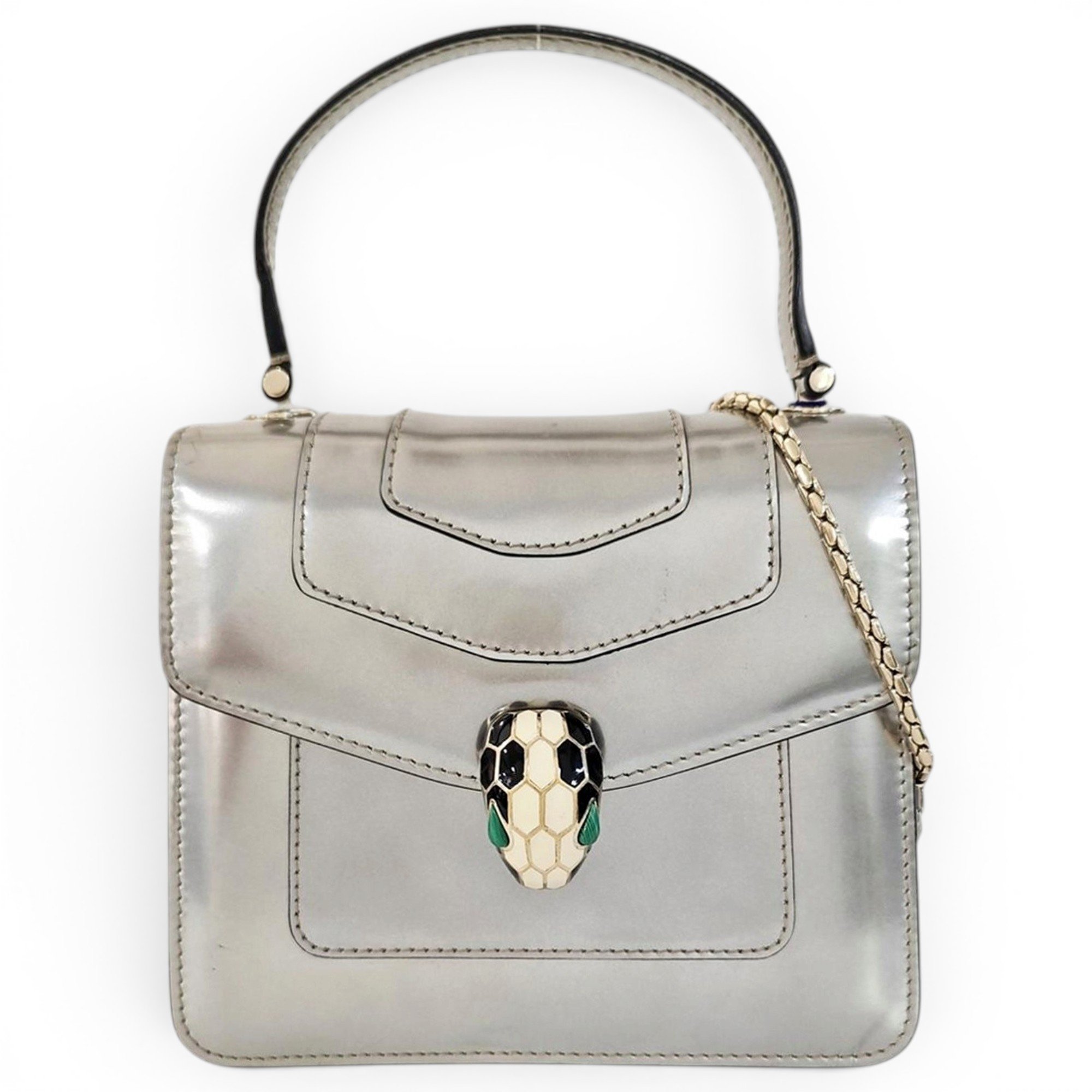 Leather handbag
