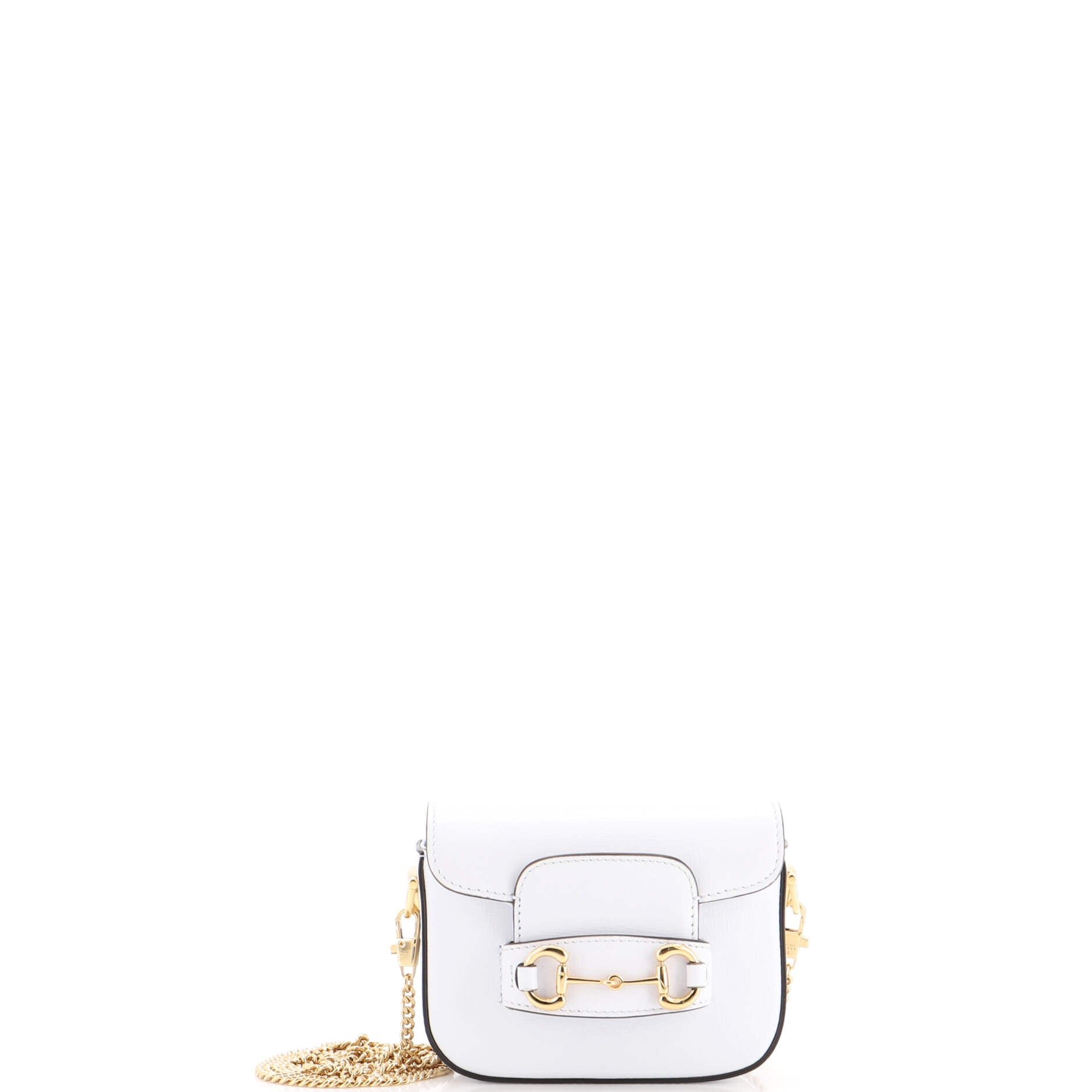 Horsebit 1955 Chain Shoulder Bag Leather Nano