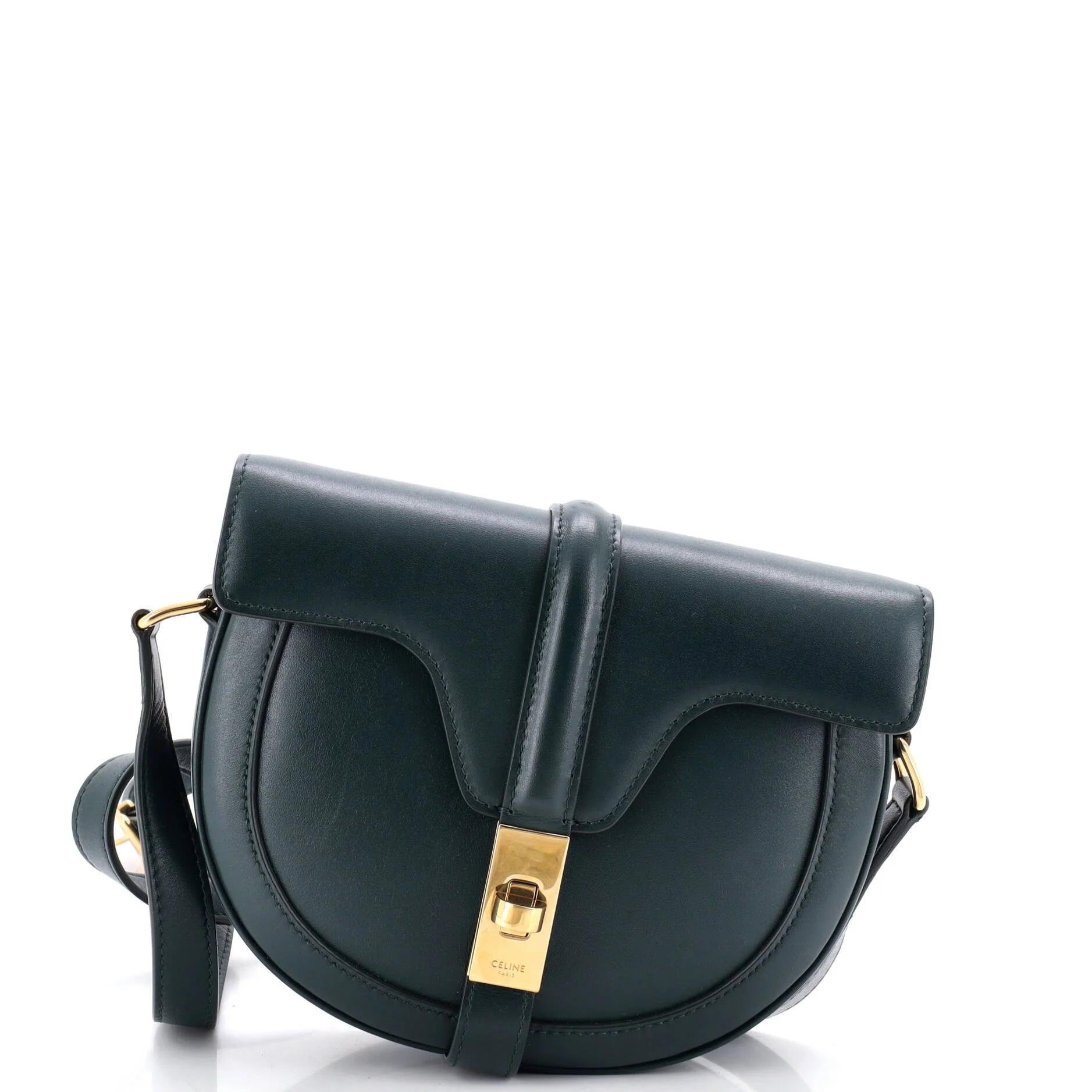 Leather crossbody bag
