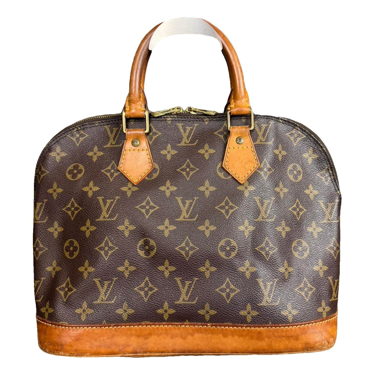 Alma leather handbag