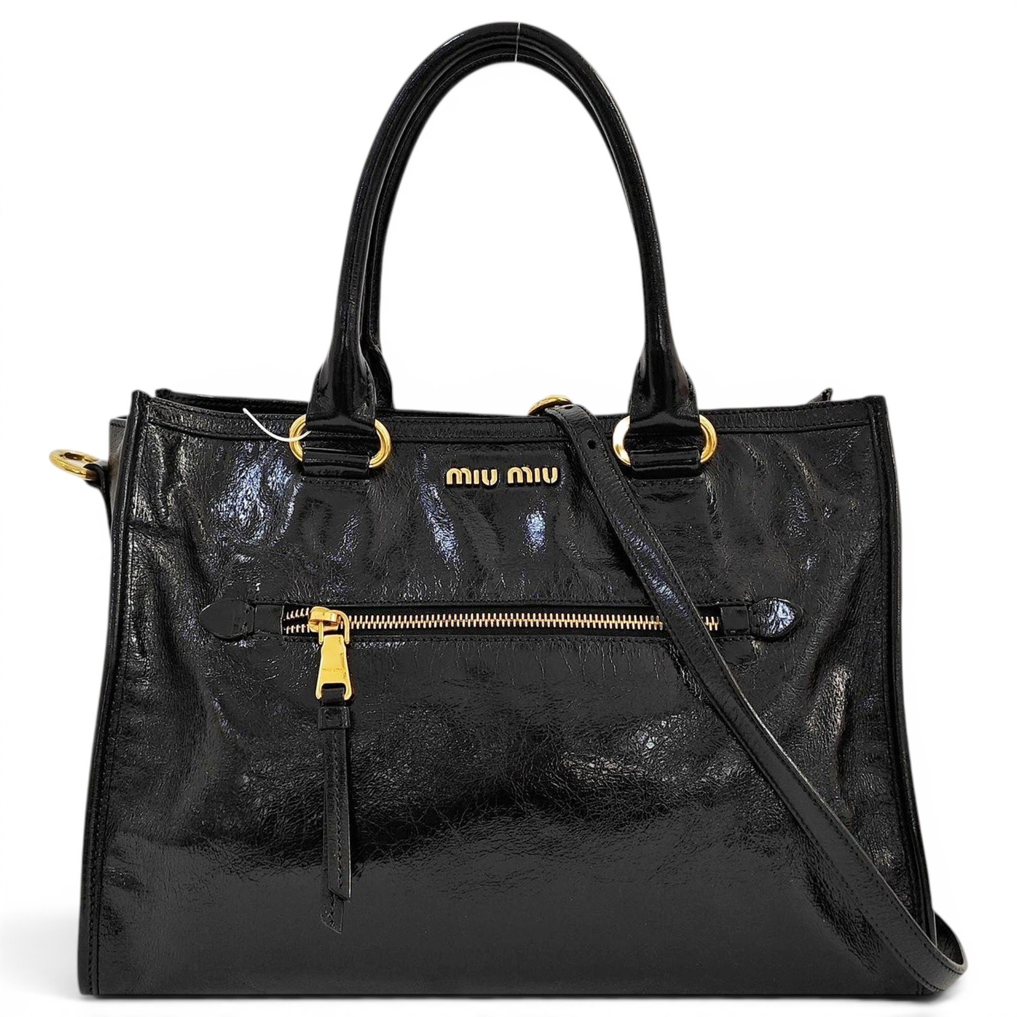 Leather handbag