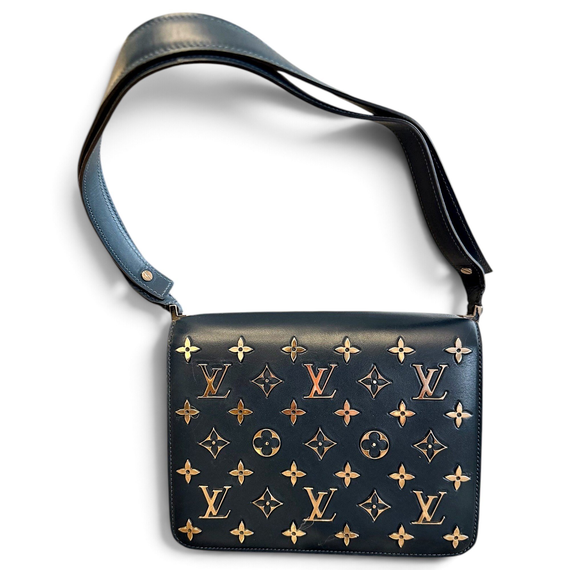 Baggy leather handbag