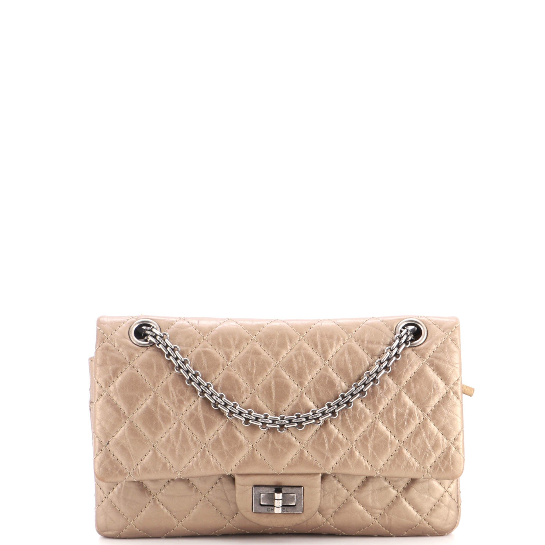 Reissue 2.55 Flap Bag Quilted Aged Calfskin 225