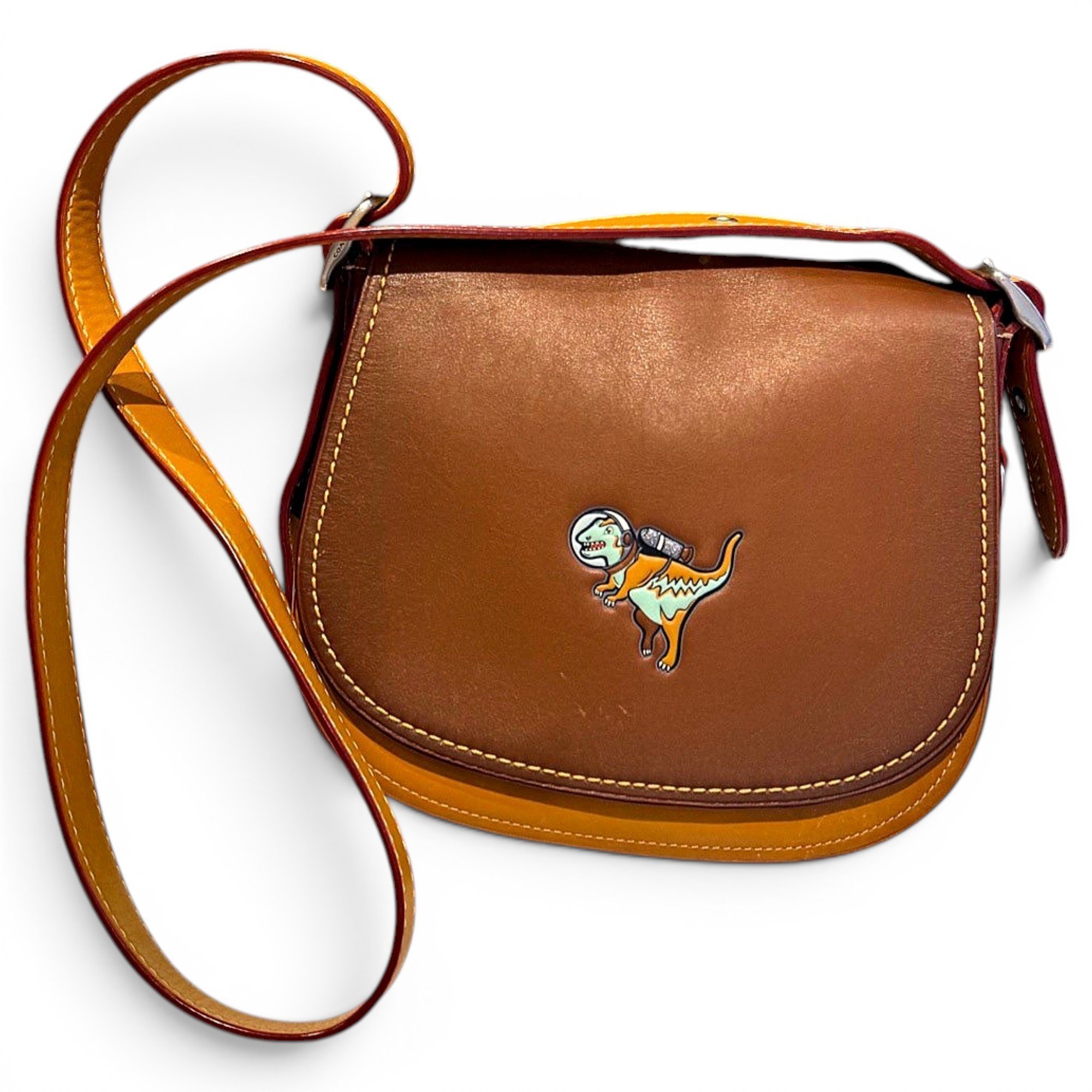 Leather handbag