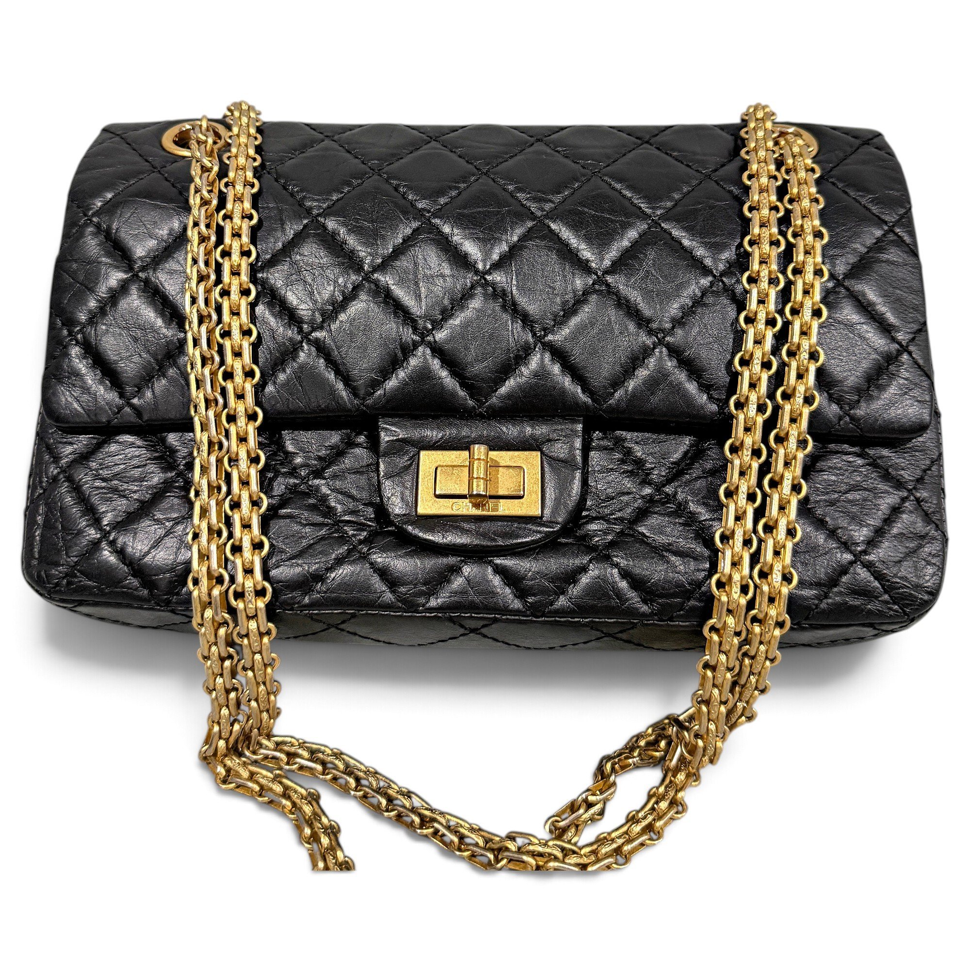 2.55 leather handbag