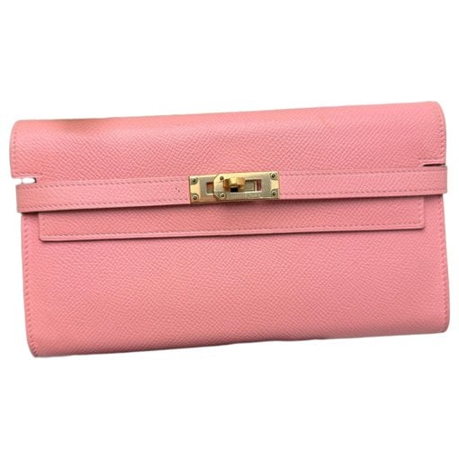 Kelly to go leather clutch bag