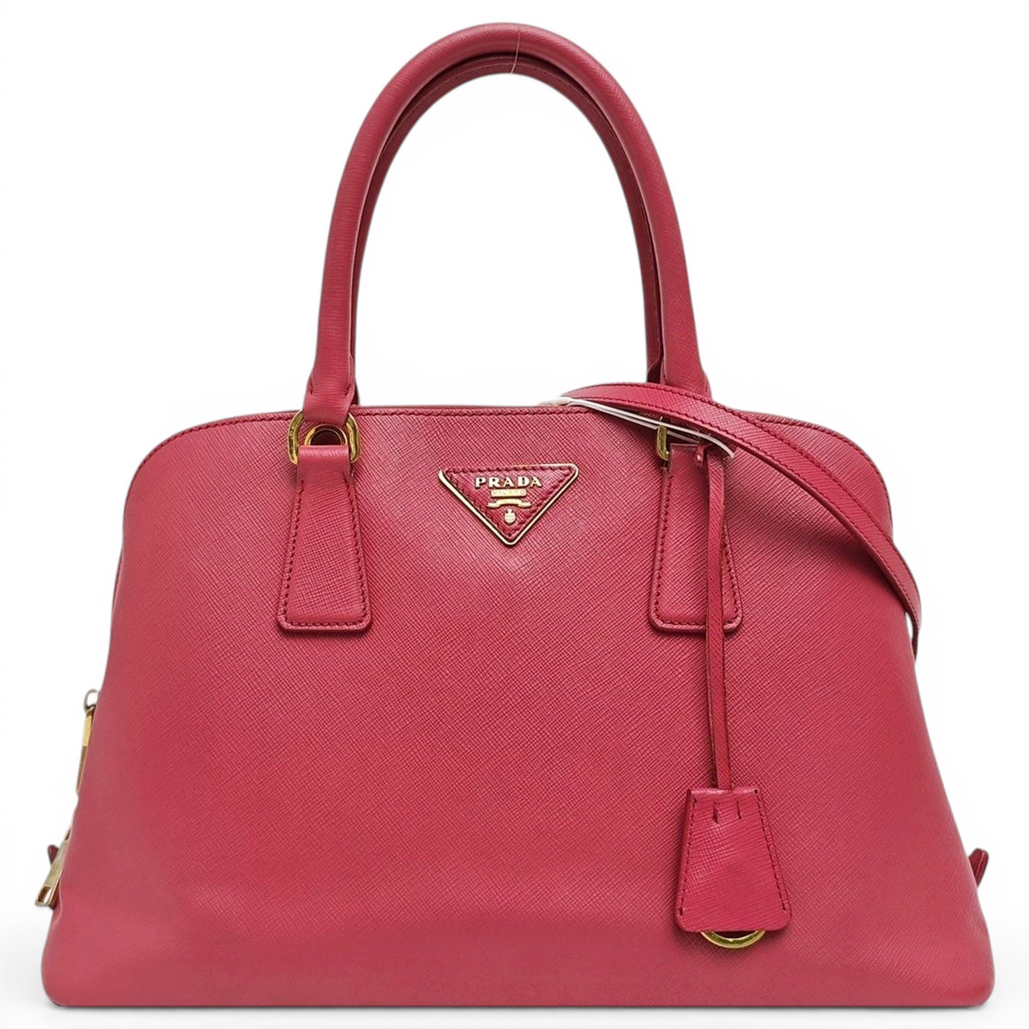 Promenade leather handbag