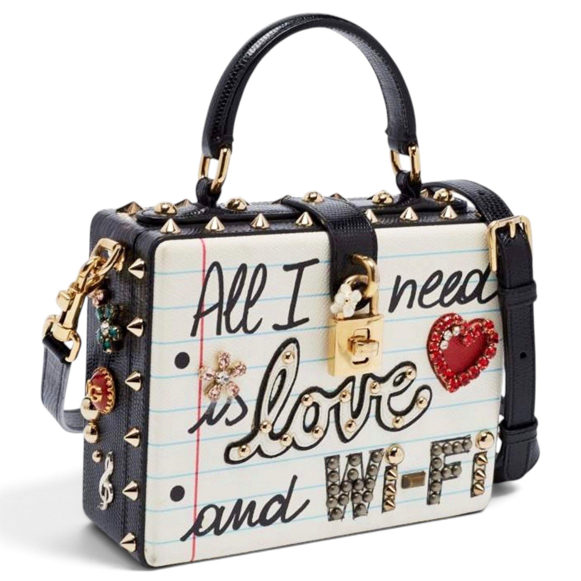 Dolce Box leather bag