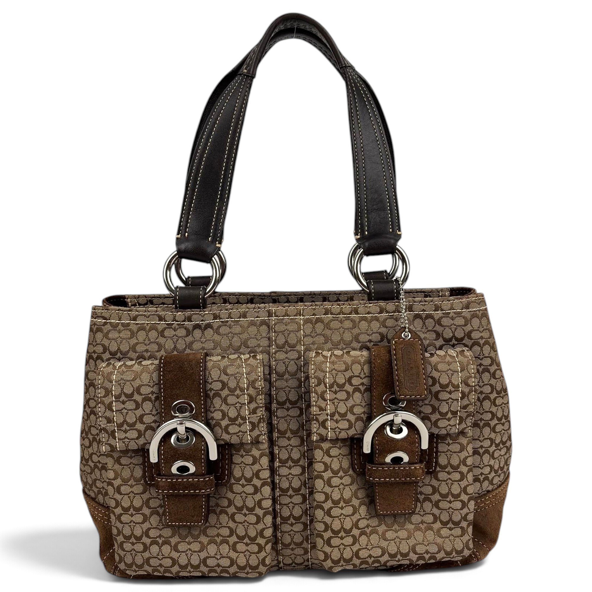 Signature Sufflette cloth tote