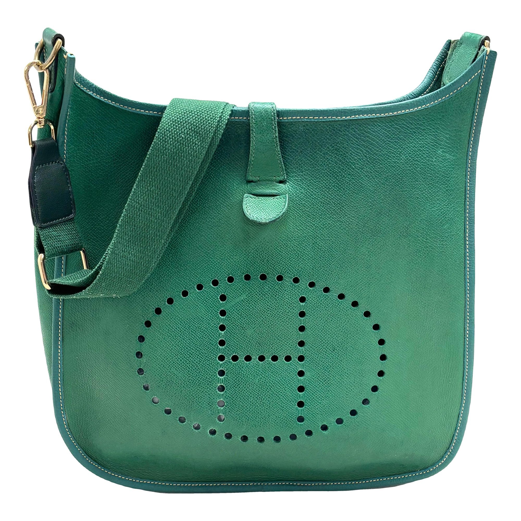 Hermes Evelyne Handbag Epsom Leather 1997