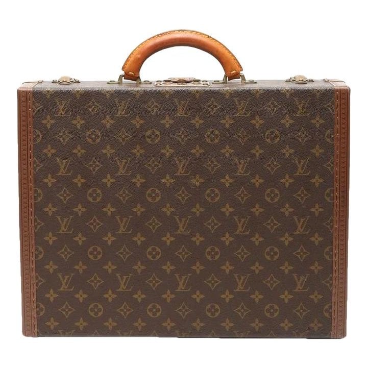 Cotteville leather travel bag