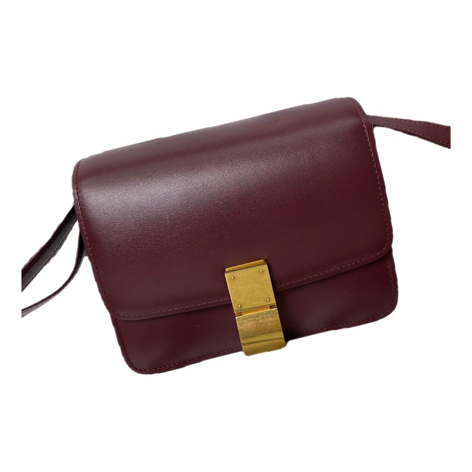 Classic leather handbag