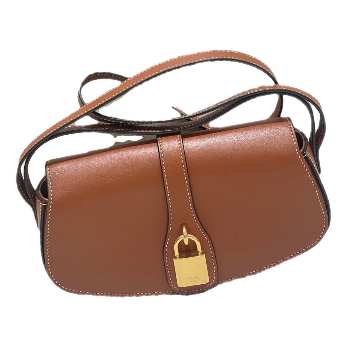 Tabou leather handbag