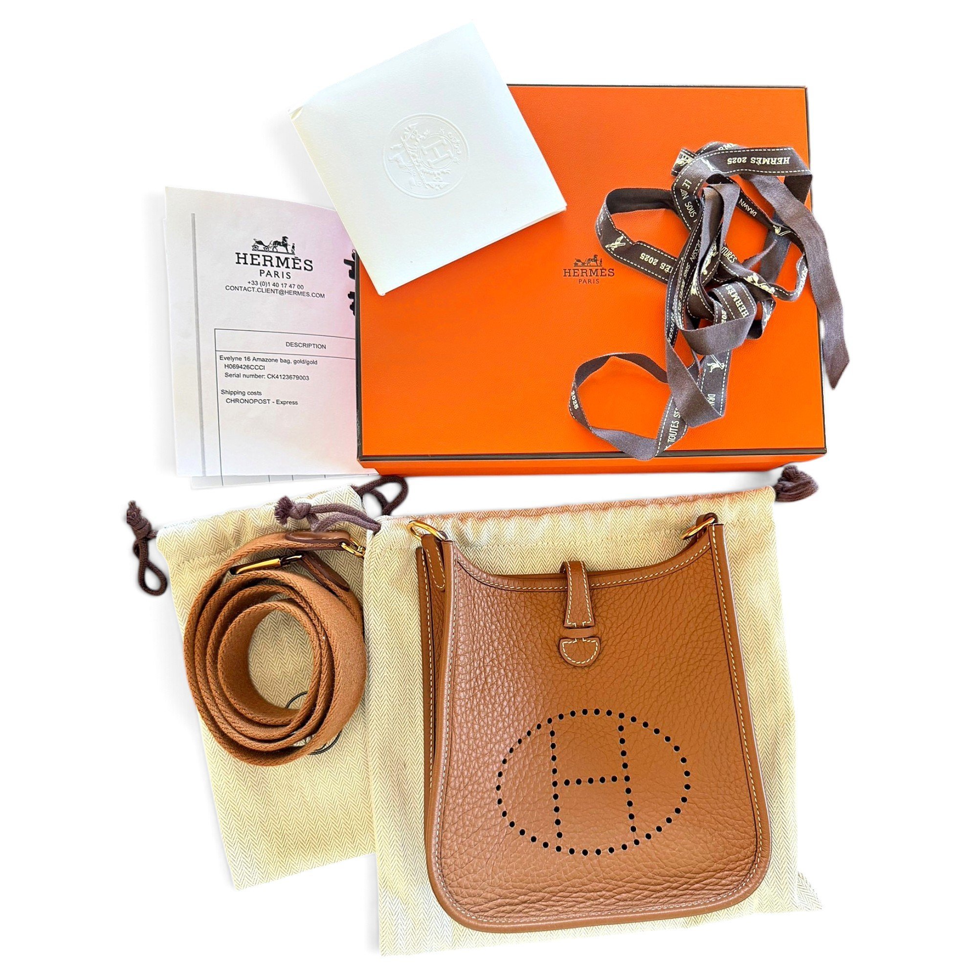 Evelyne leather crossbody bag