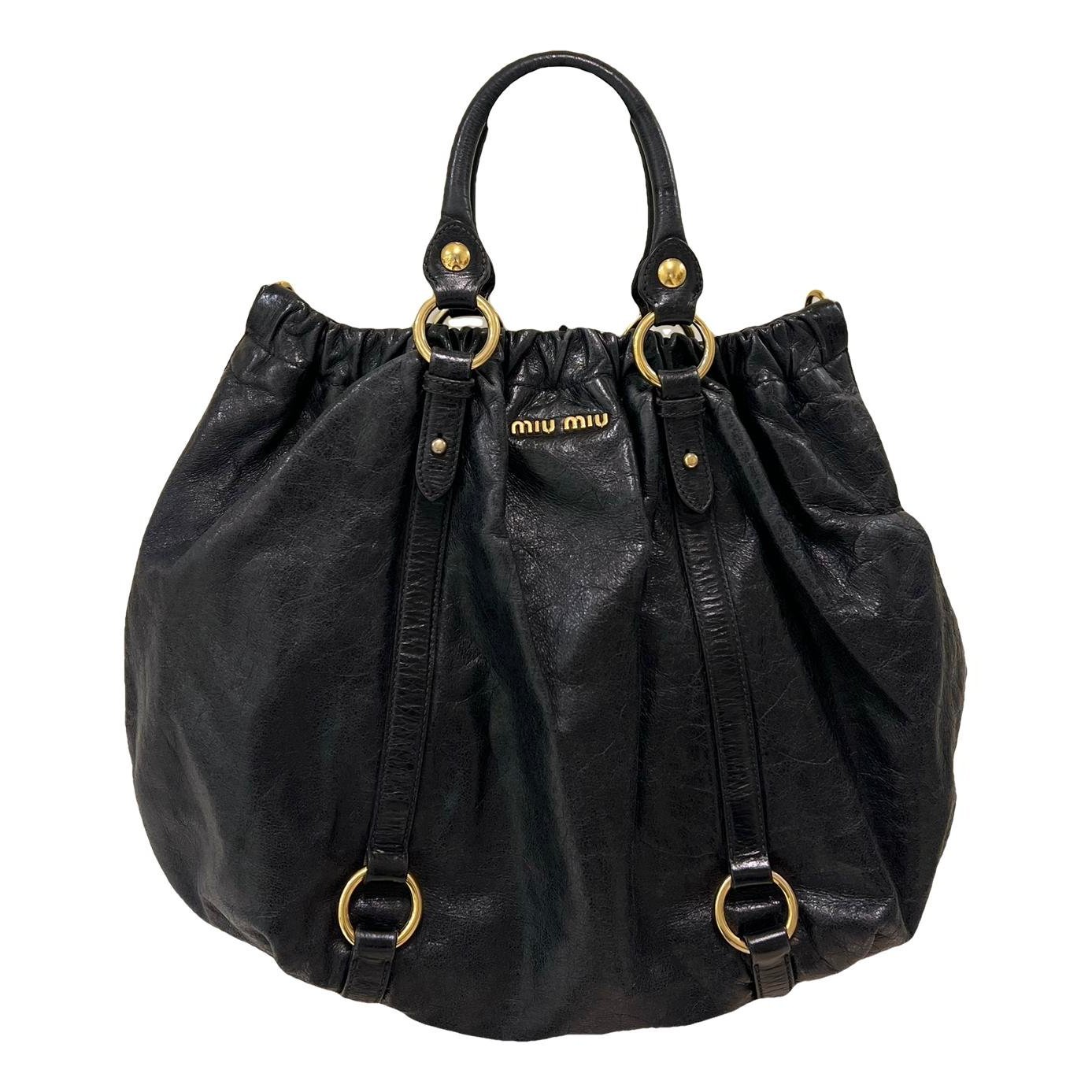 Vitello leather handbag
