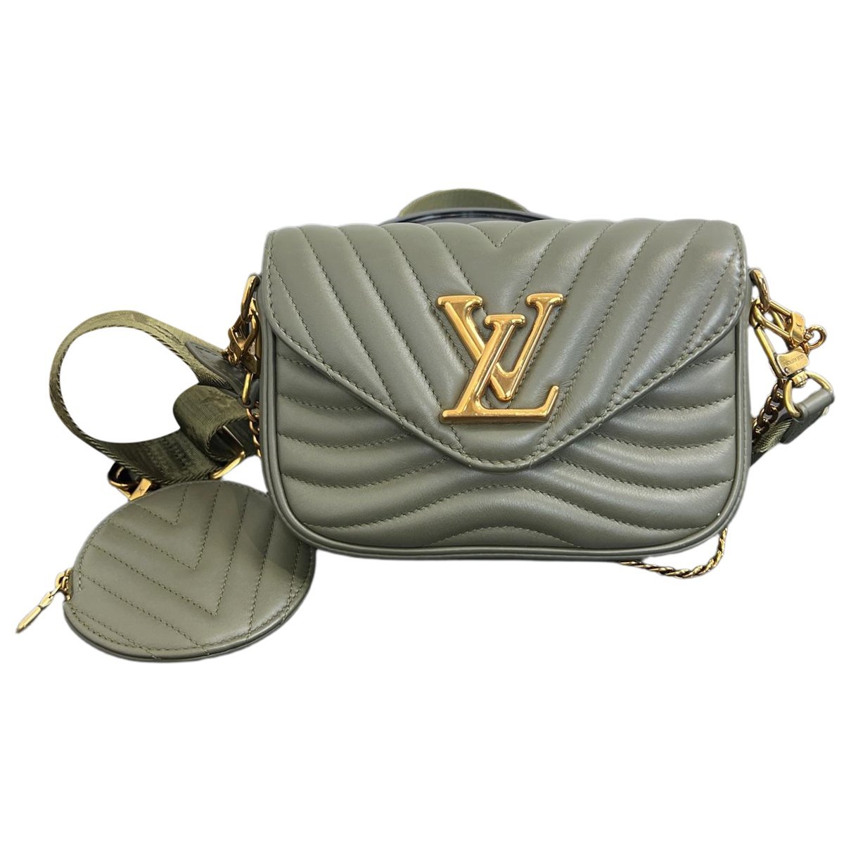 Multi-Pochette New Wave leather handbag