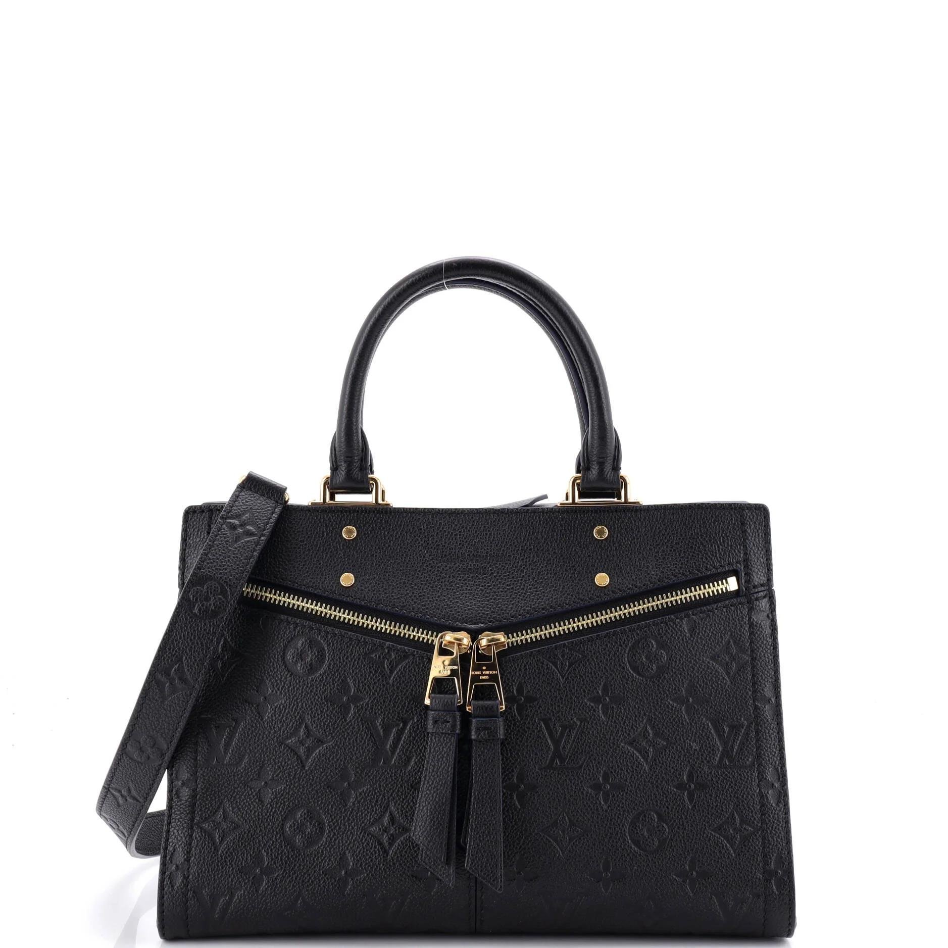 Leather tote