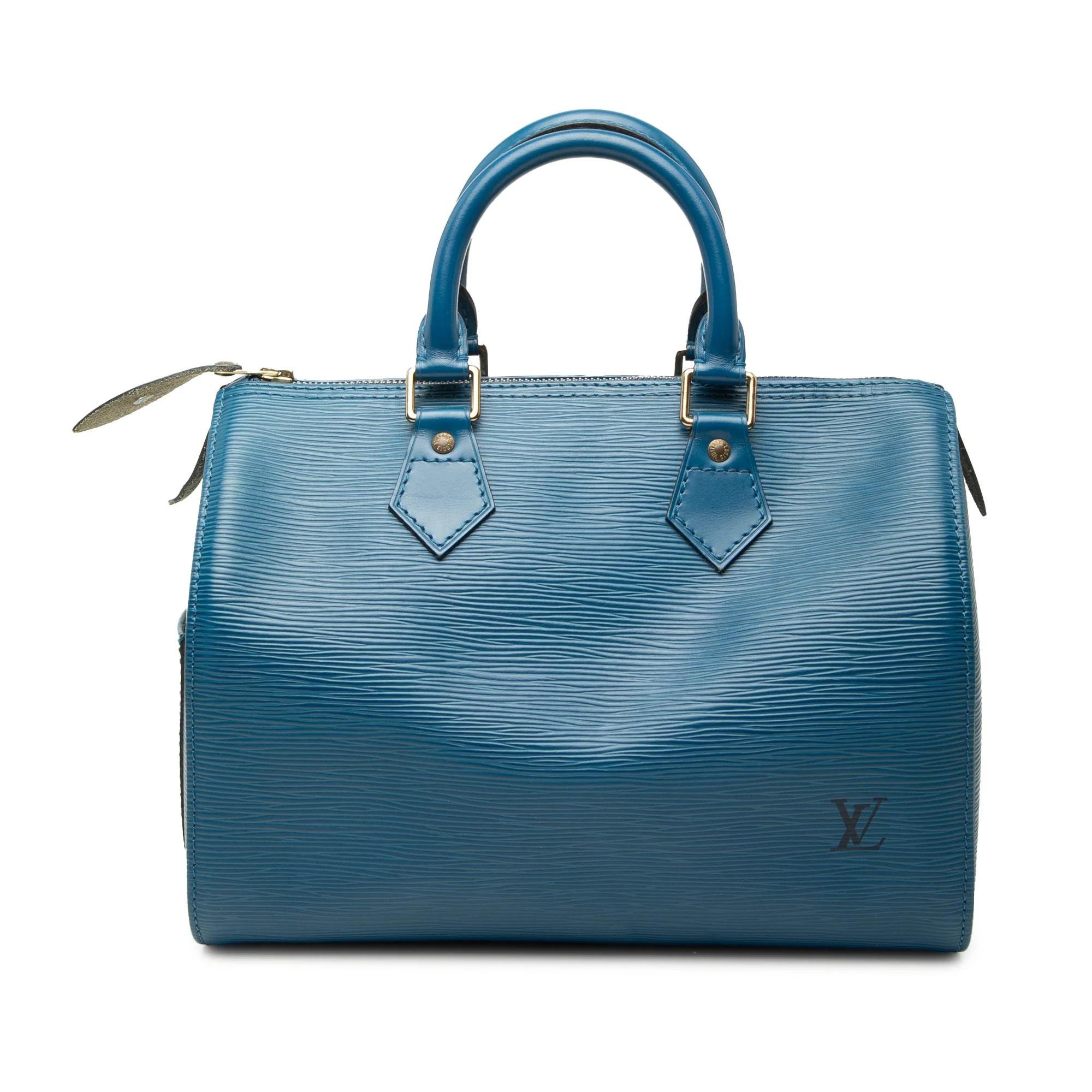 Speedy leather bag
