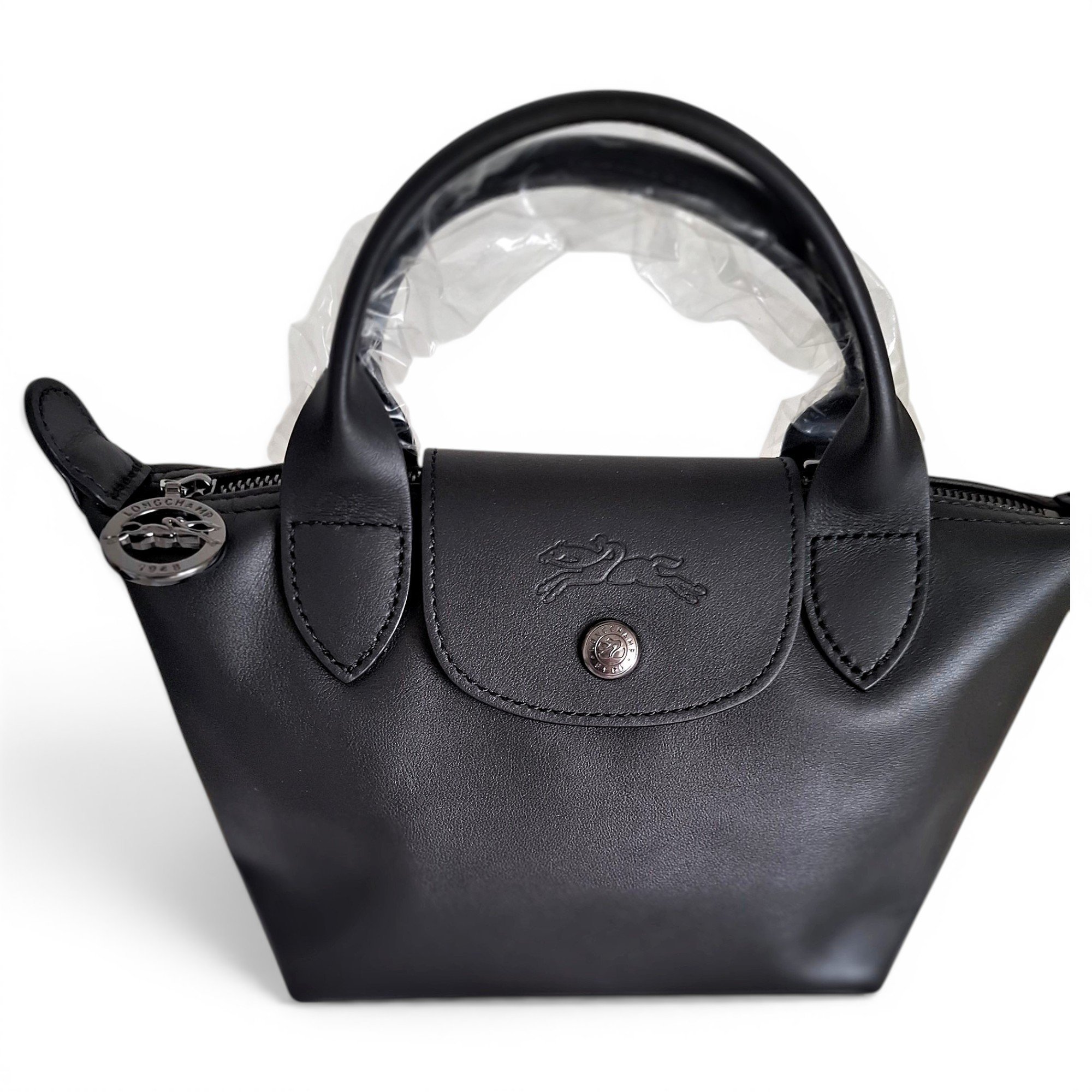 Heritage leather crossbody bag