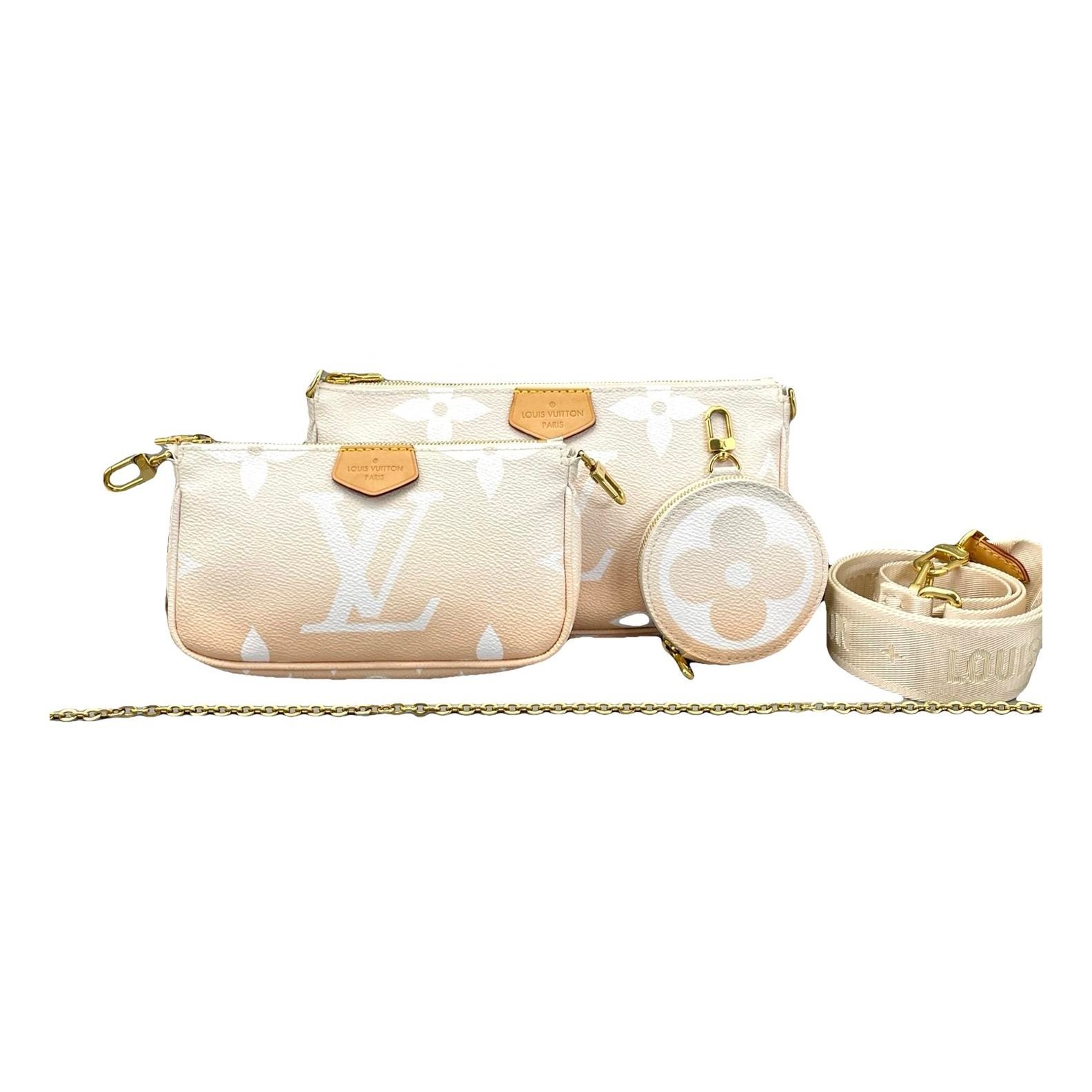 Multi Pochette Accessoires leather handbag