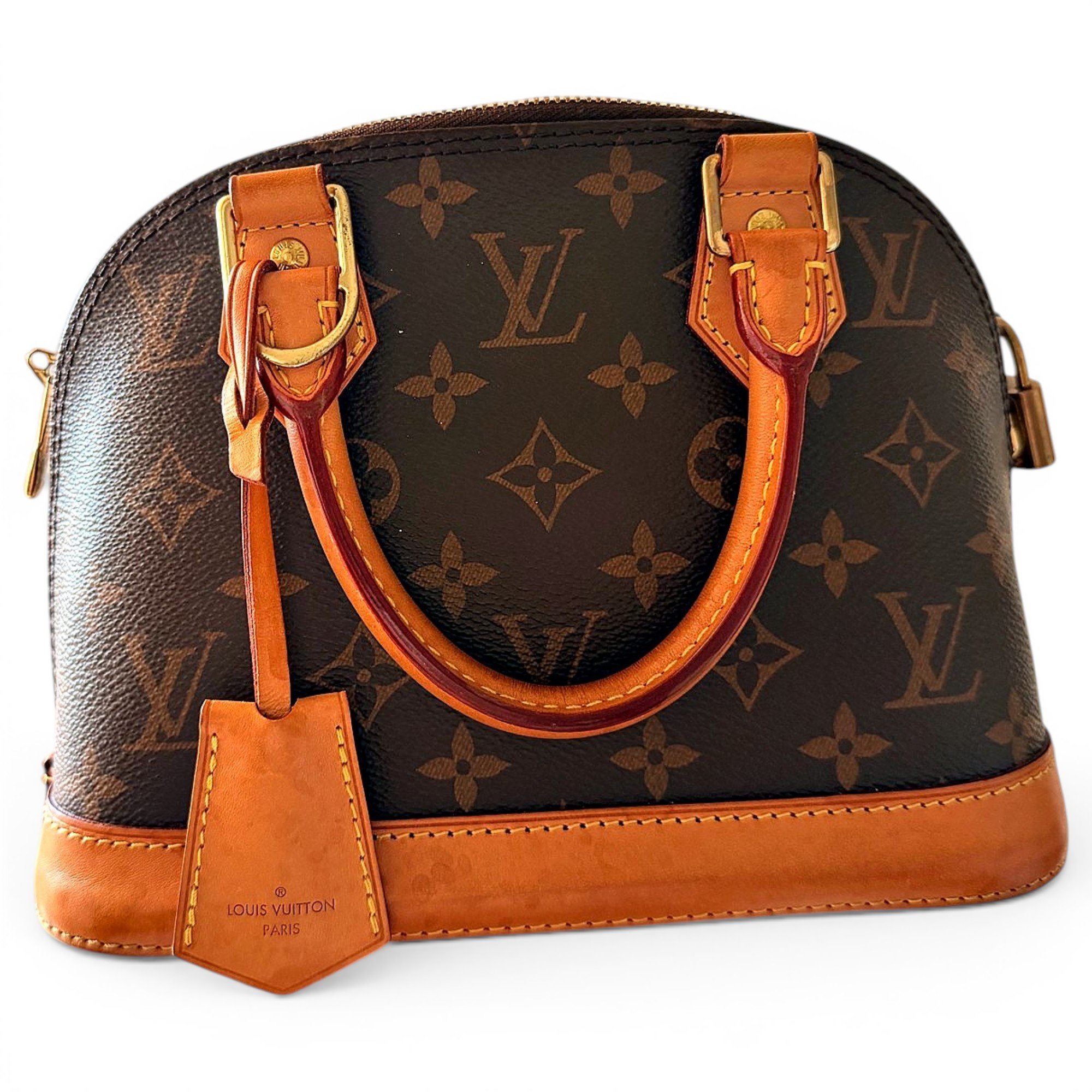 Alma BB leather handbag