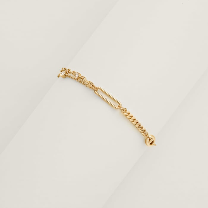 Sans Coloris Chaine d'Ancre Chaos Nano Bracelet