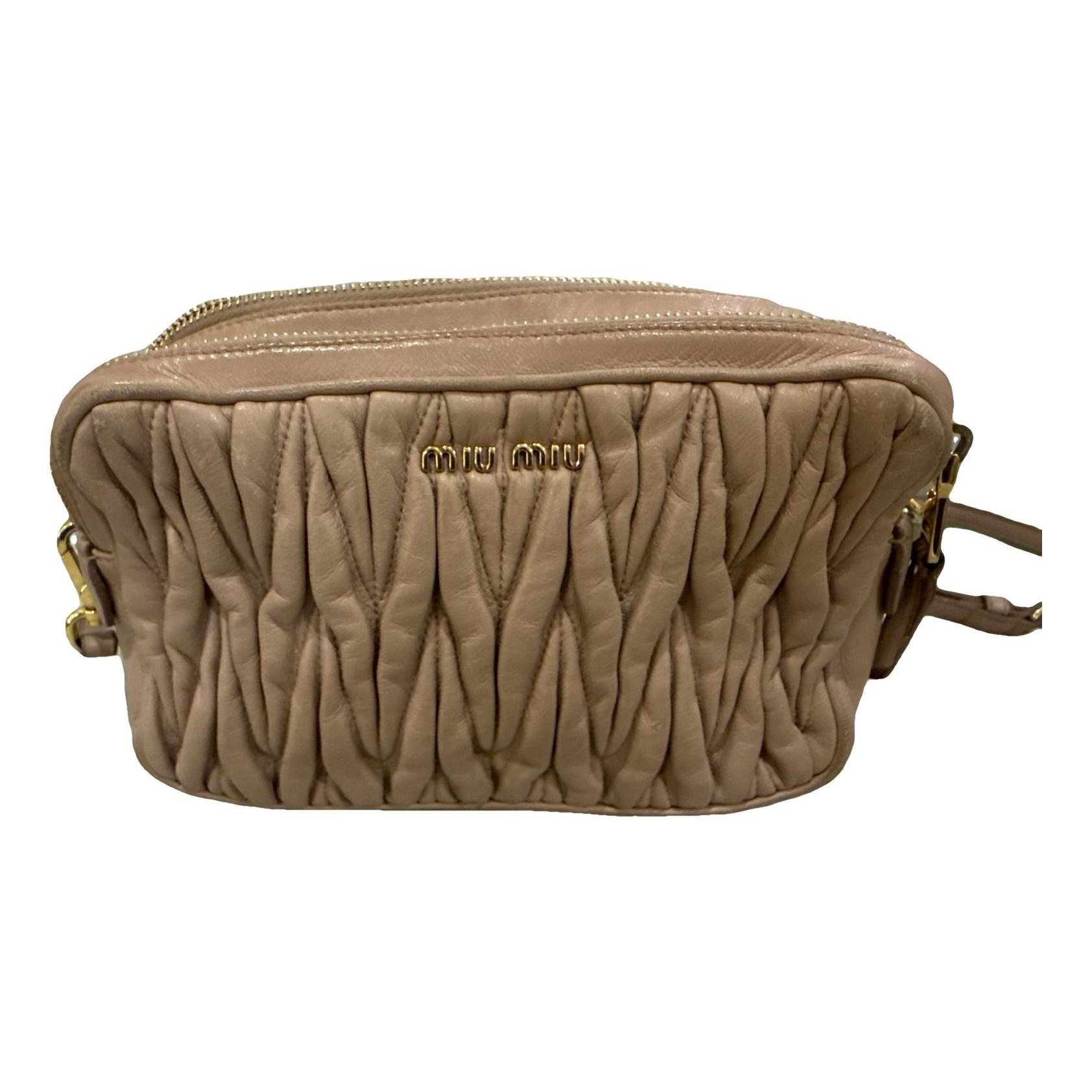 Leather crossbody bag