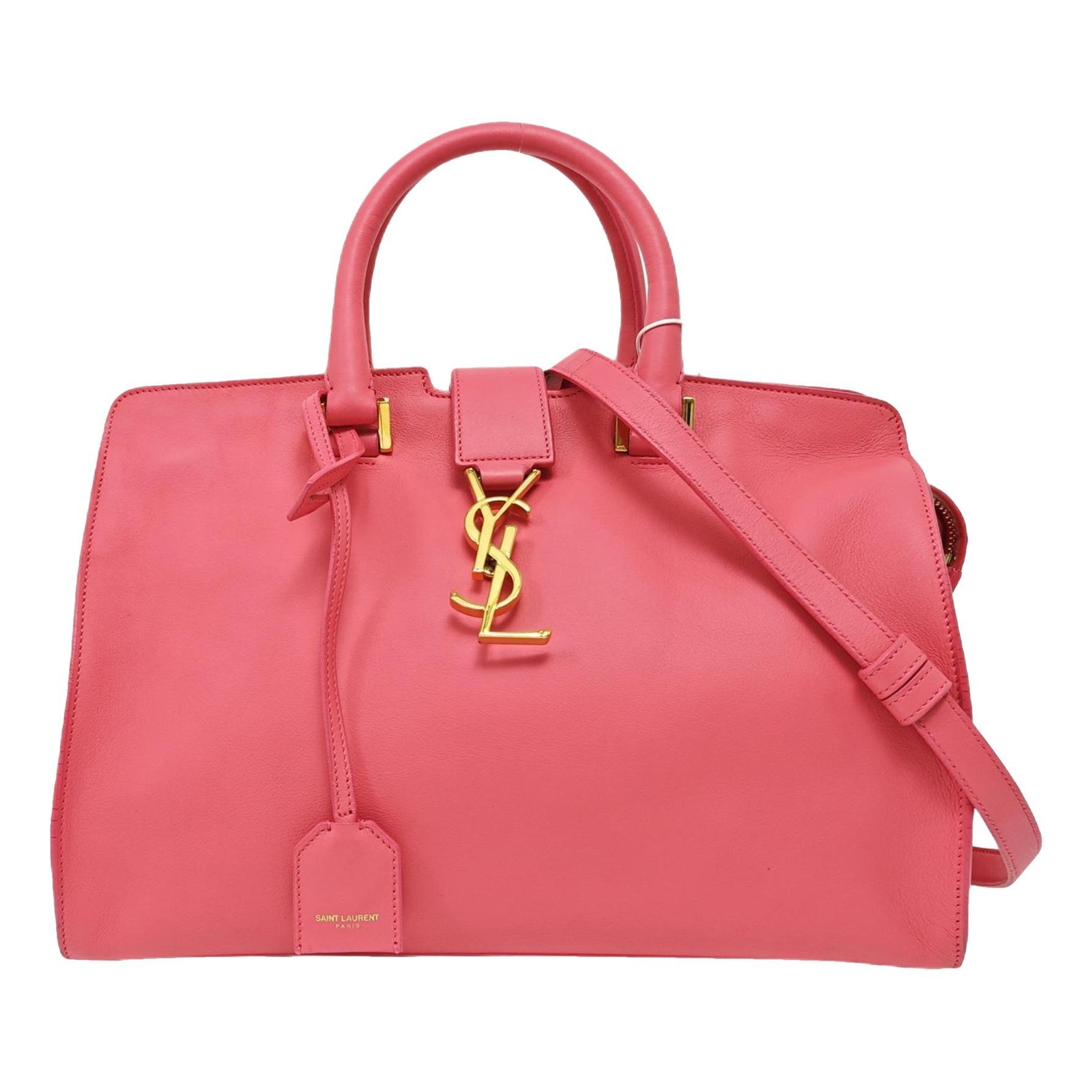 Monogram Cabas leather tote