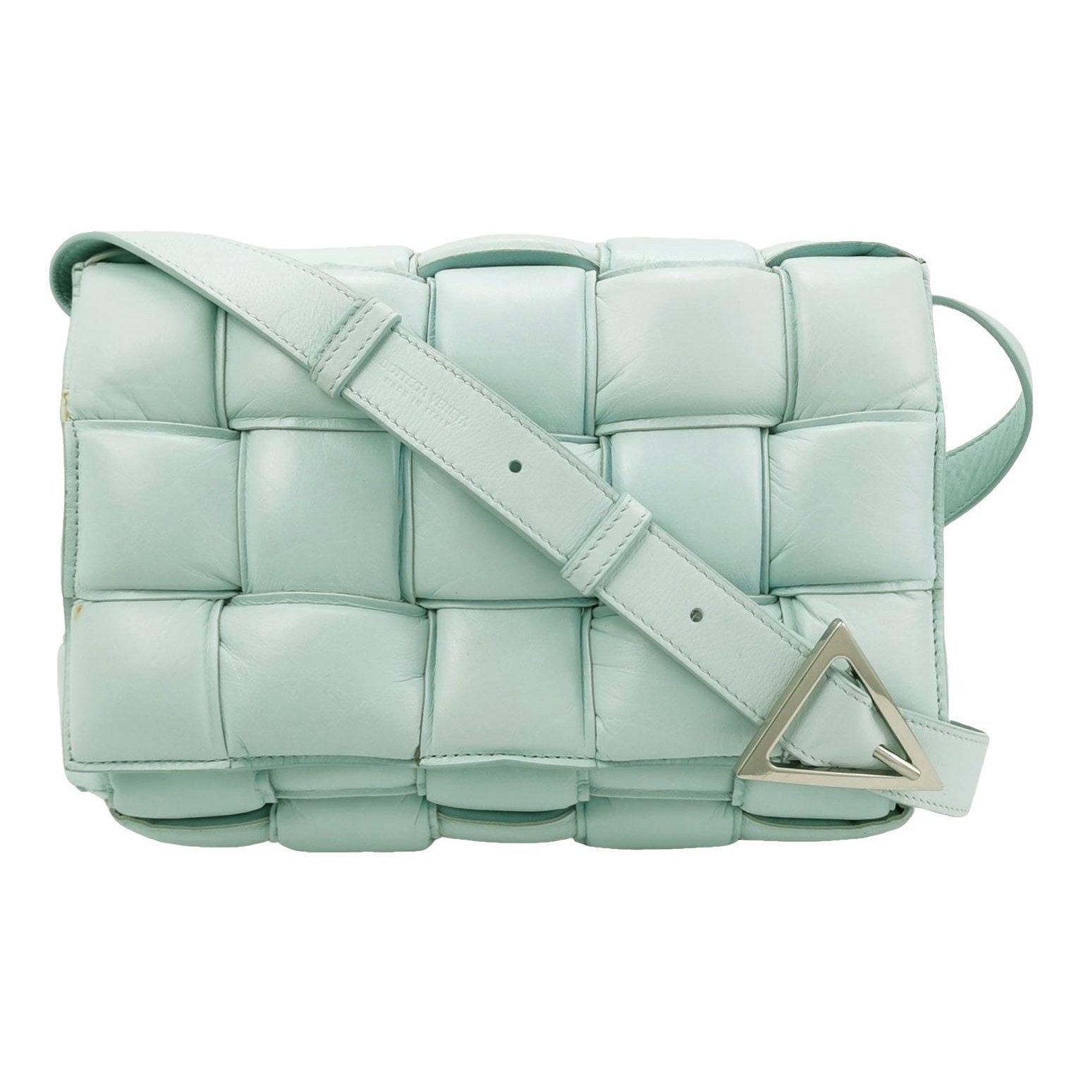 Cassette Padded leather handbag