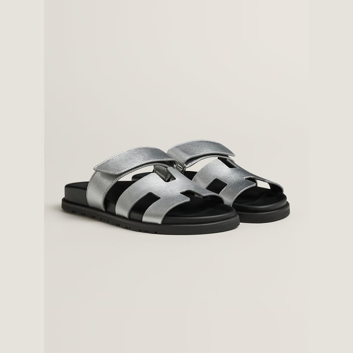Gris Argenté Chypre Sandal